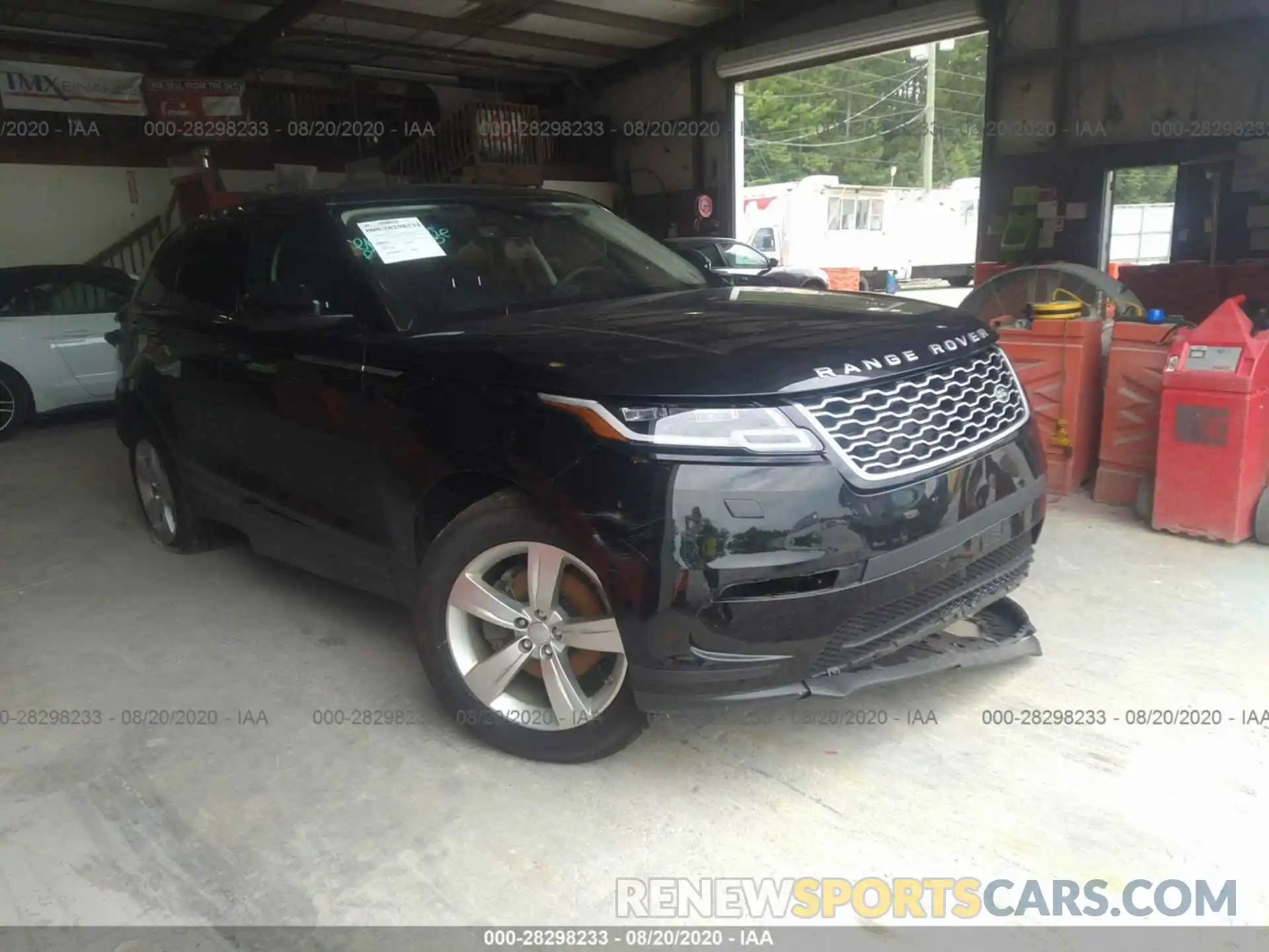 1 Photograph of a damaged car SALYB2EX5LA250047 LAND ROVER RANGE ROVER VELAR 2020