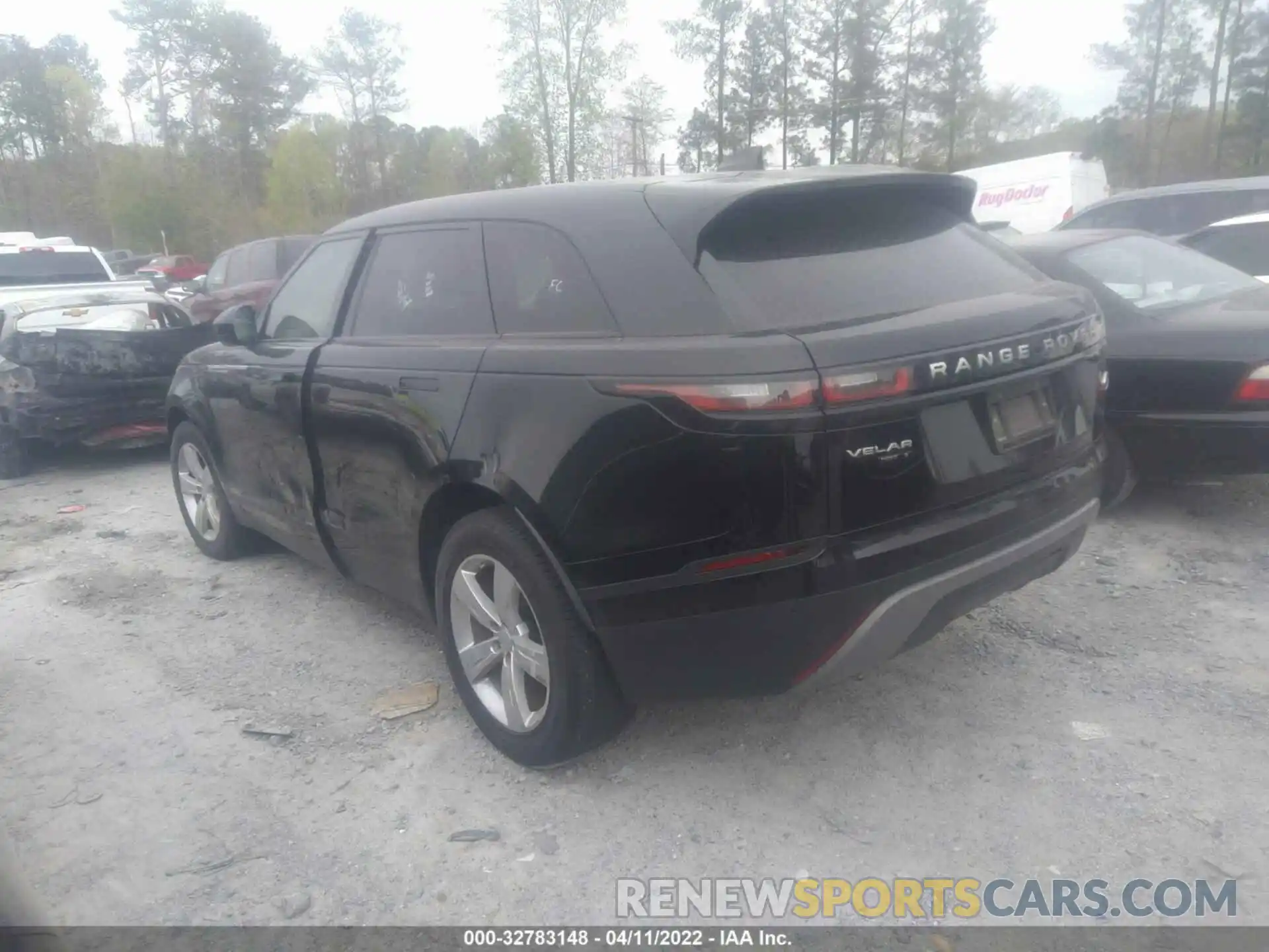 3 Photograph of a damaged car SALYB2EX5LA258536 LAND ROVER RANGE ROVER VELAR 2020