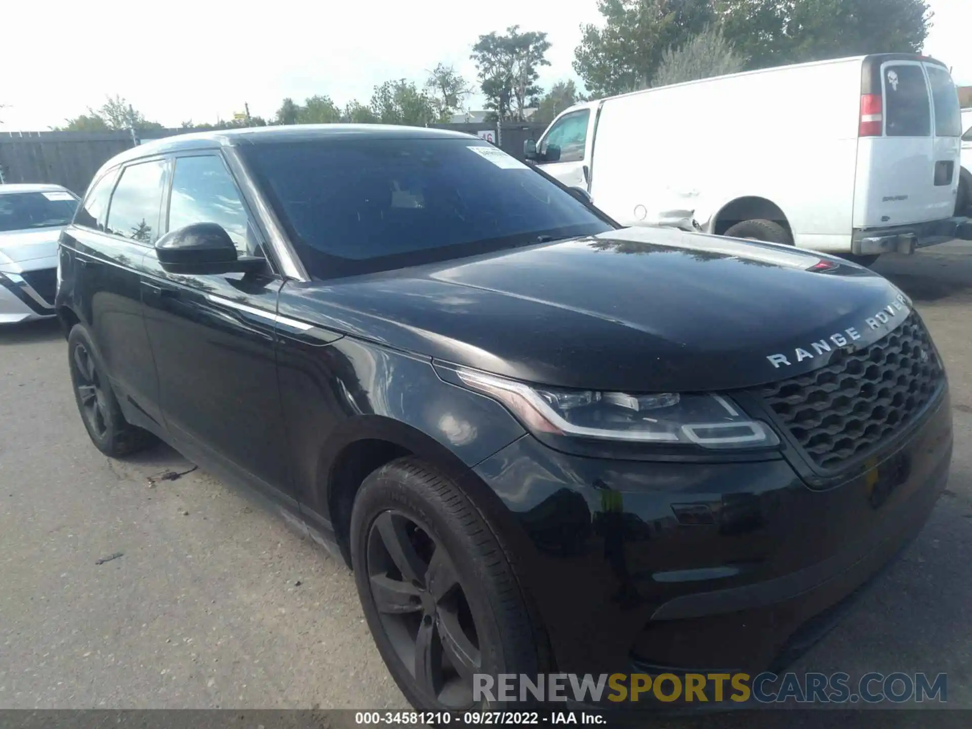 1 Photograph of a damaged car SALYB2EX5LA258603 LAND ROVER RANGE ROVER VELAR 2020