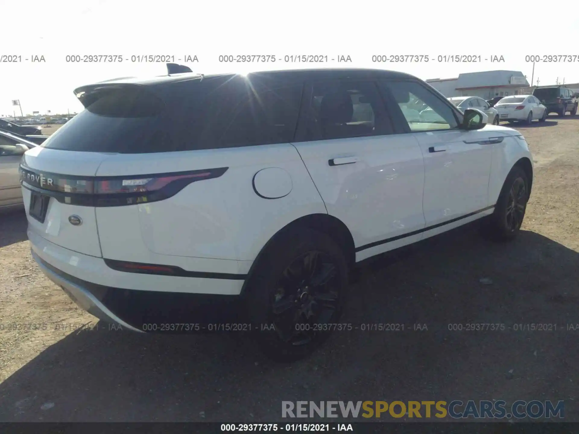 4 Photograph of a damaged car SALYB2EX5LA270198 LAND ROVER RANGE ROVER VELAR 2020