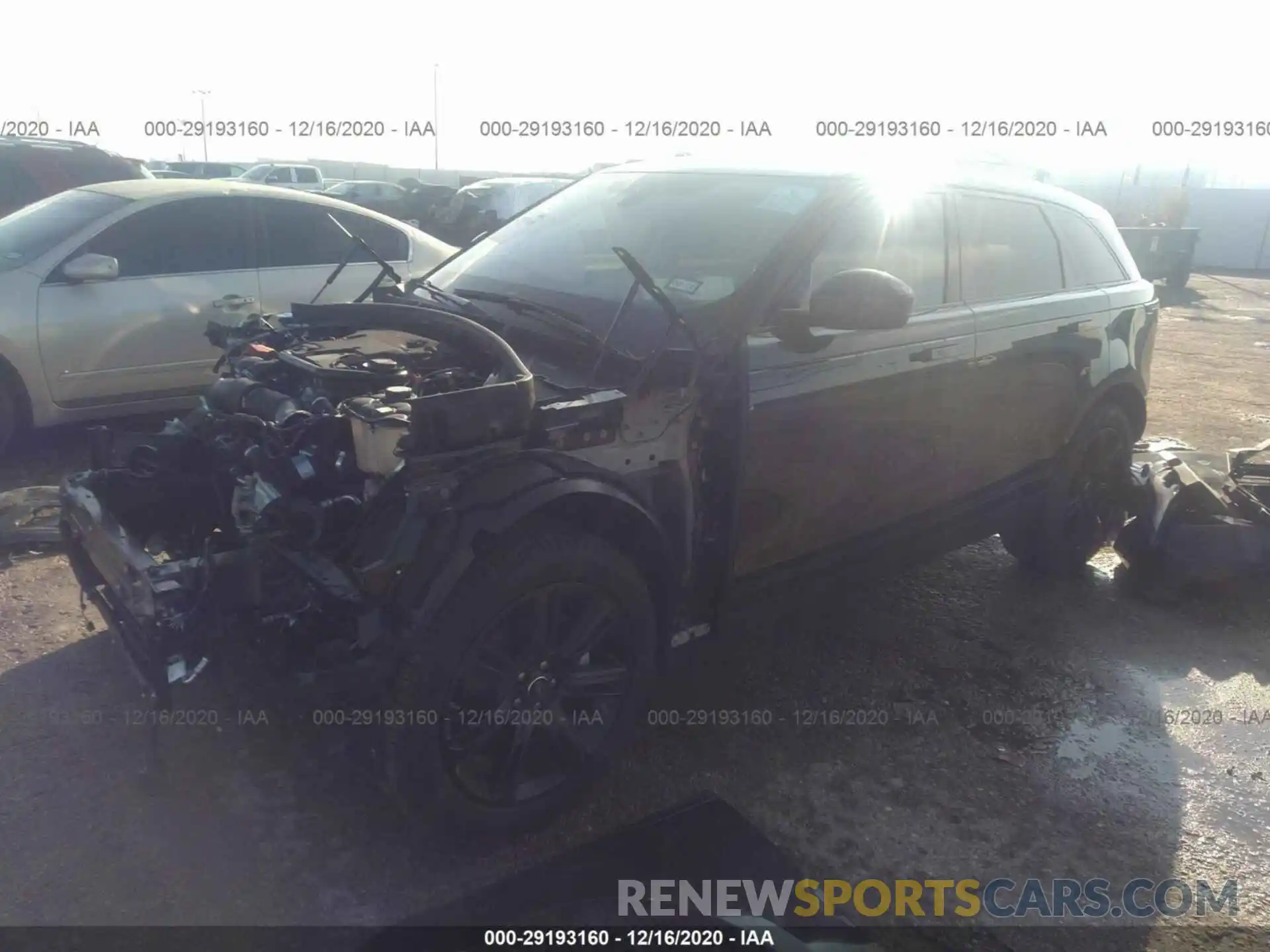 2 Фотография поврежденного автомобиля SALYB2EX5LA280617 LAND ROVER RANGE ROVER VELAR 2020
