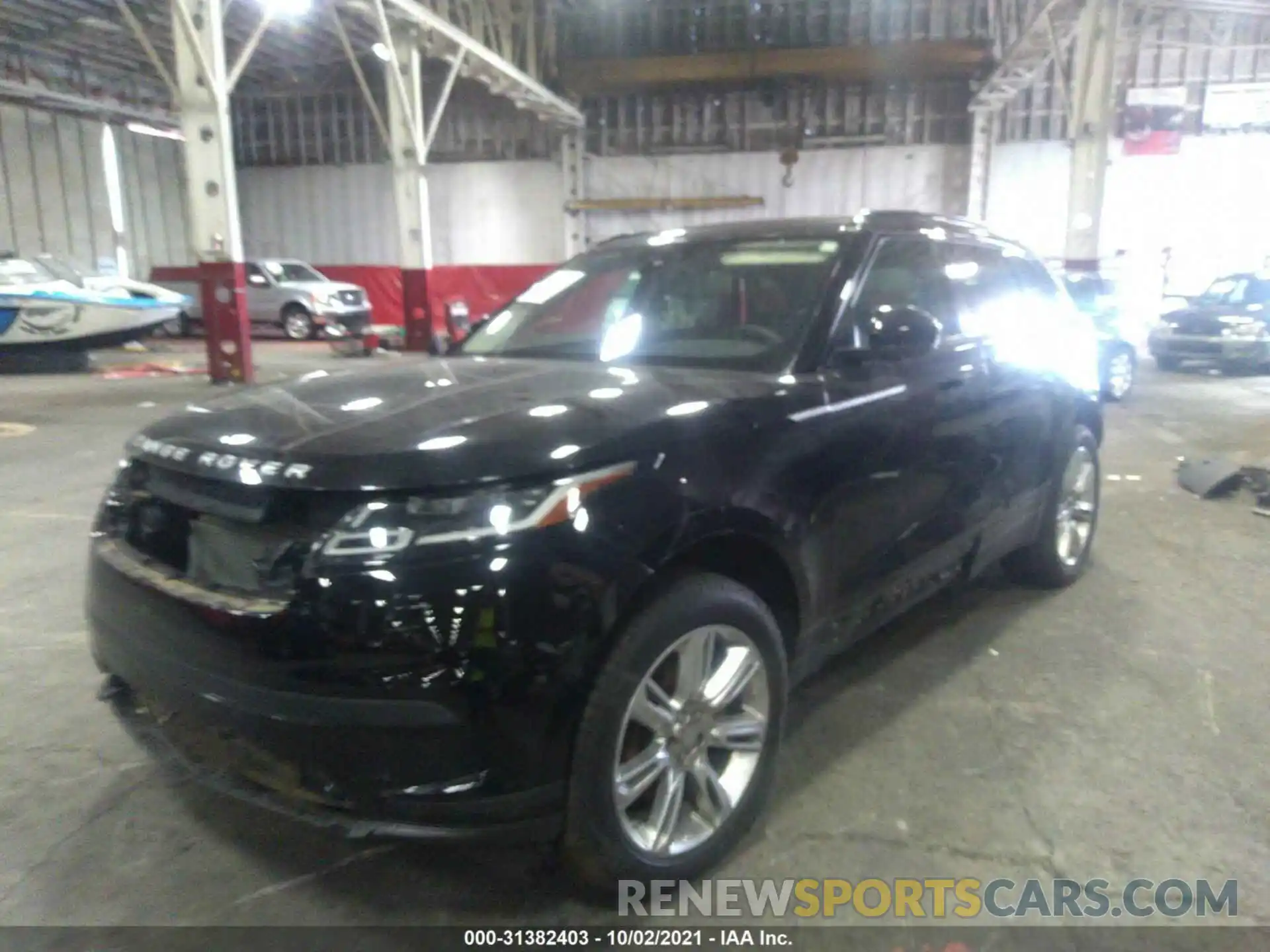 2 Photograph of a damaged car SALYB2EX5LA283923 LAND ROVER RANGE ROVER VELAR 2020