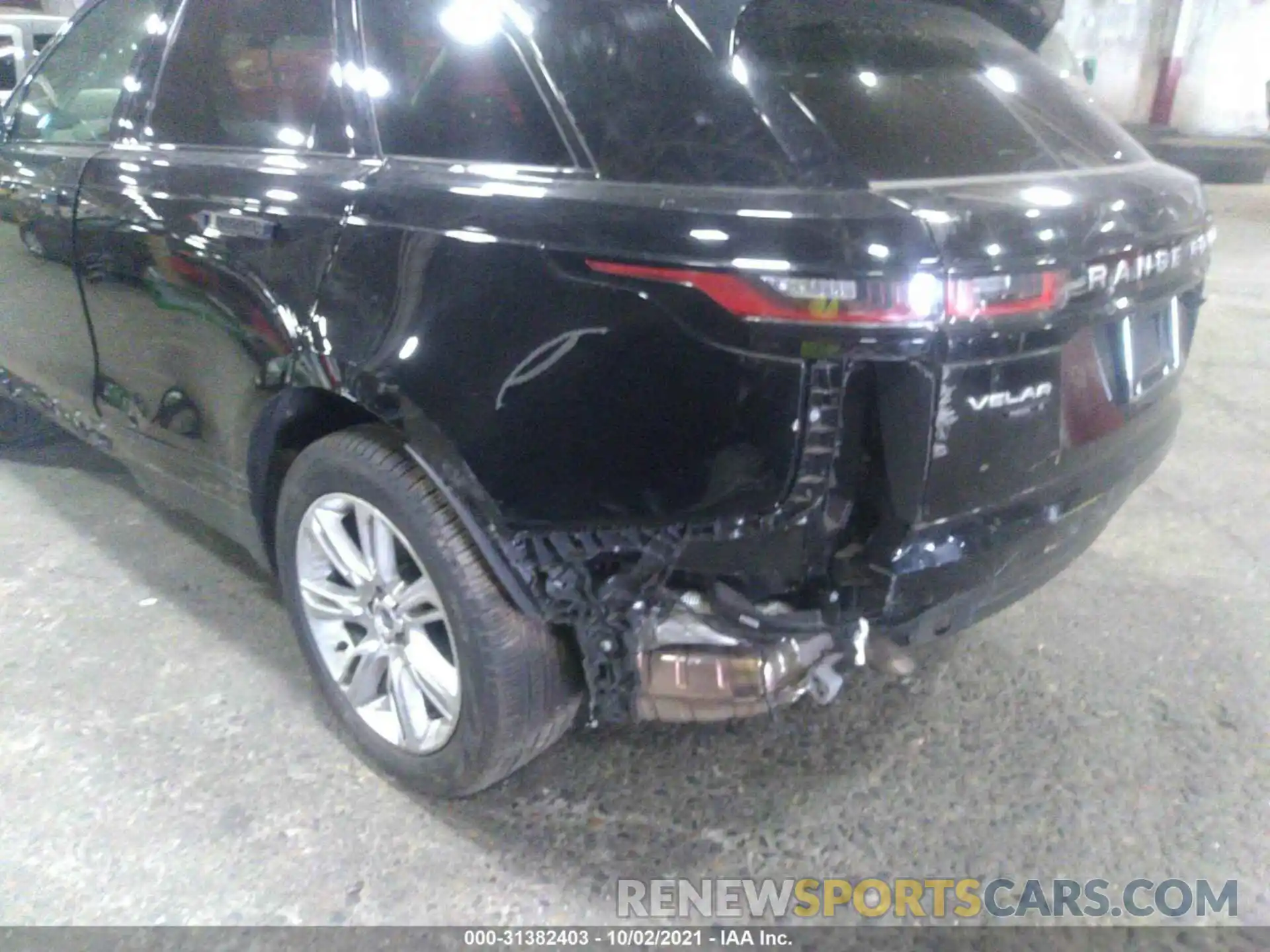 3 Photograph of a damaged car SALYB2EX5LA283923 LAND ROVER RANGE ROVER VELAR 2020