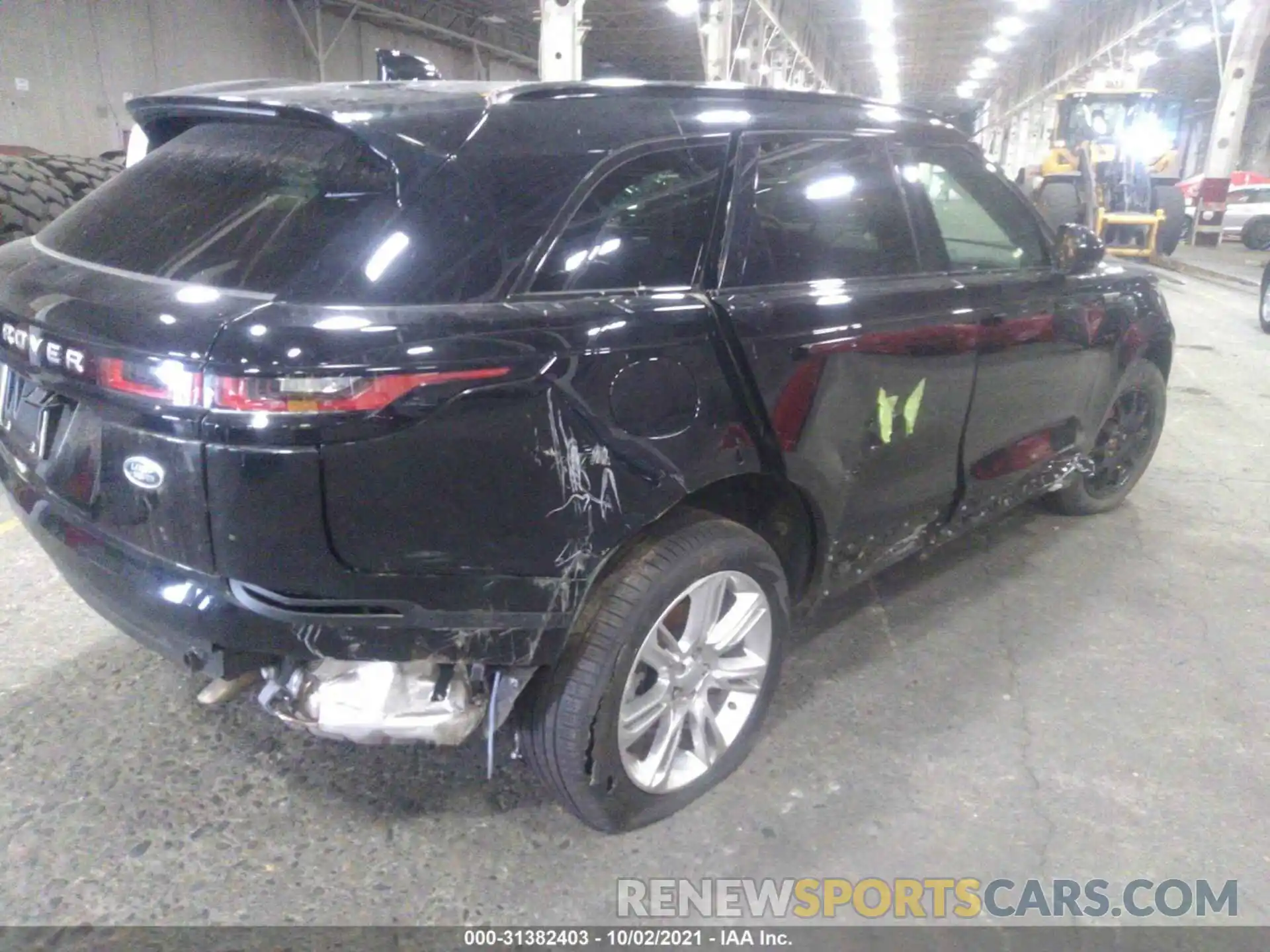 4 Photograph of a damaged car SALYB2EX5LA283923 LAND ROVER RANGE ROVER VELAR 2020