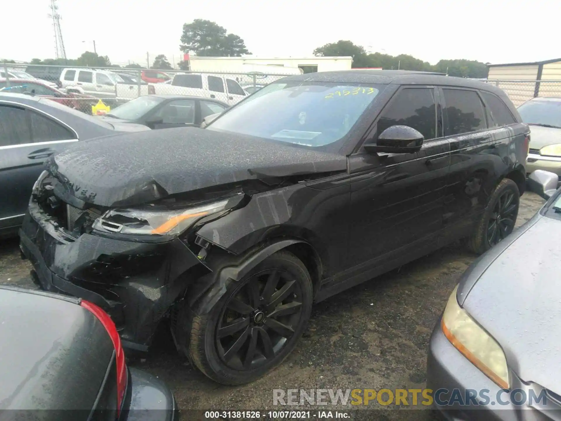 2 Photograph of a damaged car SALYB2EX5LA295313 LAND ROVER RANGE ROVER VELAR 2020