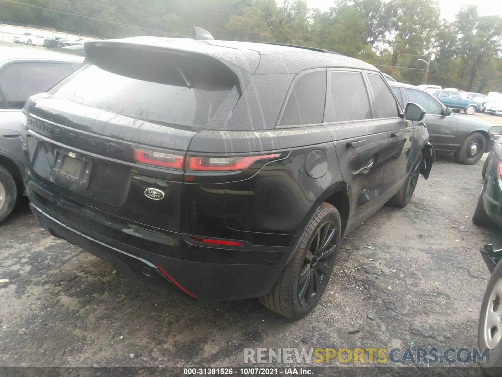 4 Photograph of a damaged car SALYB2EX5LA295313 LAND ROVER RANGE ROVER VELAR 2020