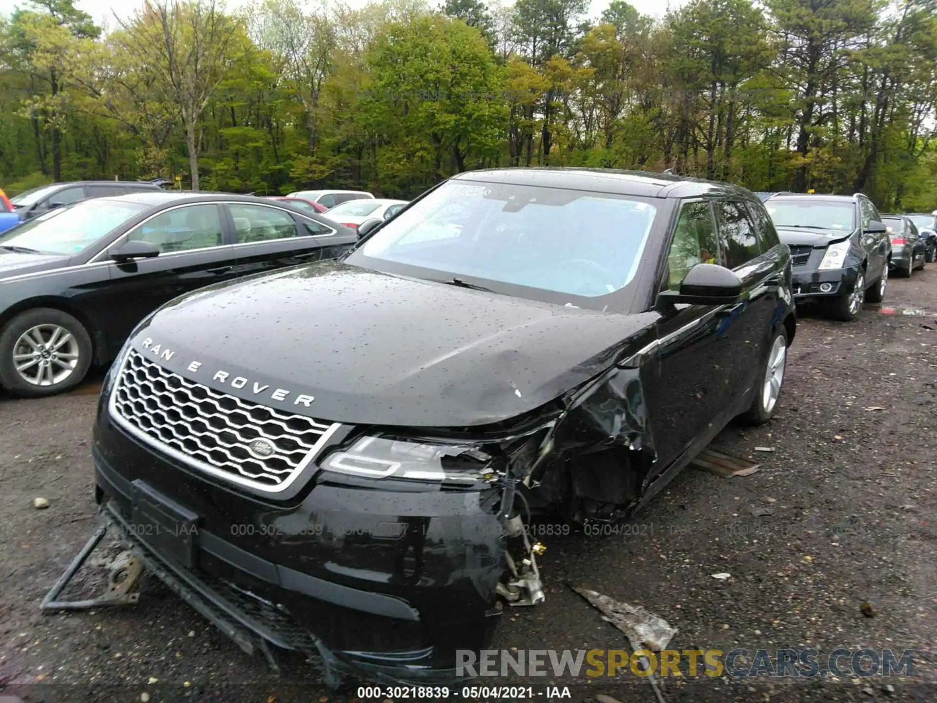 2 Photograph of a damaged car SALYB2EX6LA248582 LAND ROVER RANGE ROVER VELAR 2020