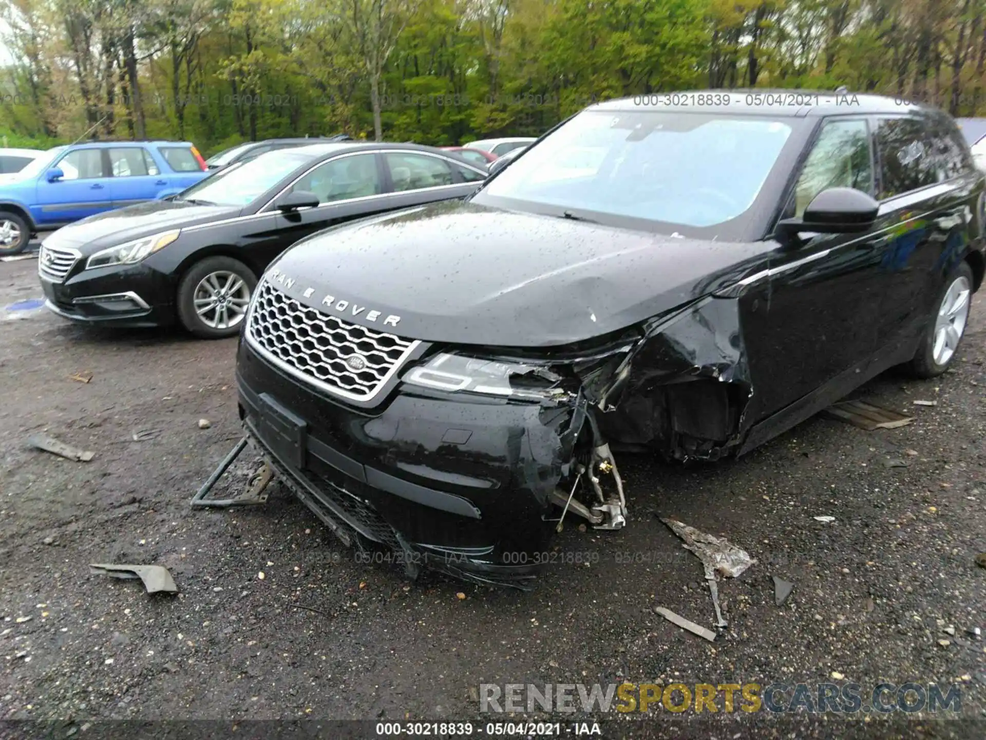 6 Photograph of a damaged car SALYB2EX6LA248582 LAND ROVER RANGE ROVER VELAR 2020