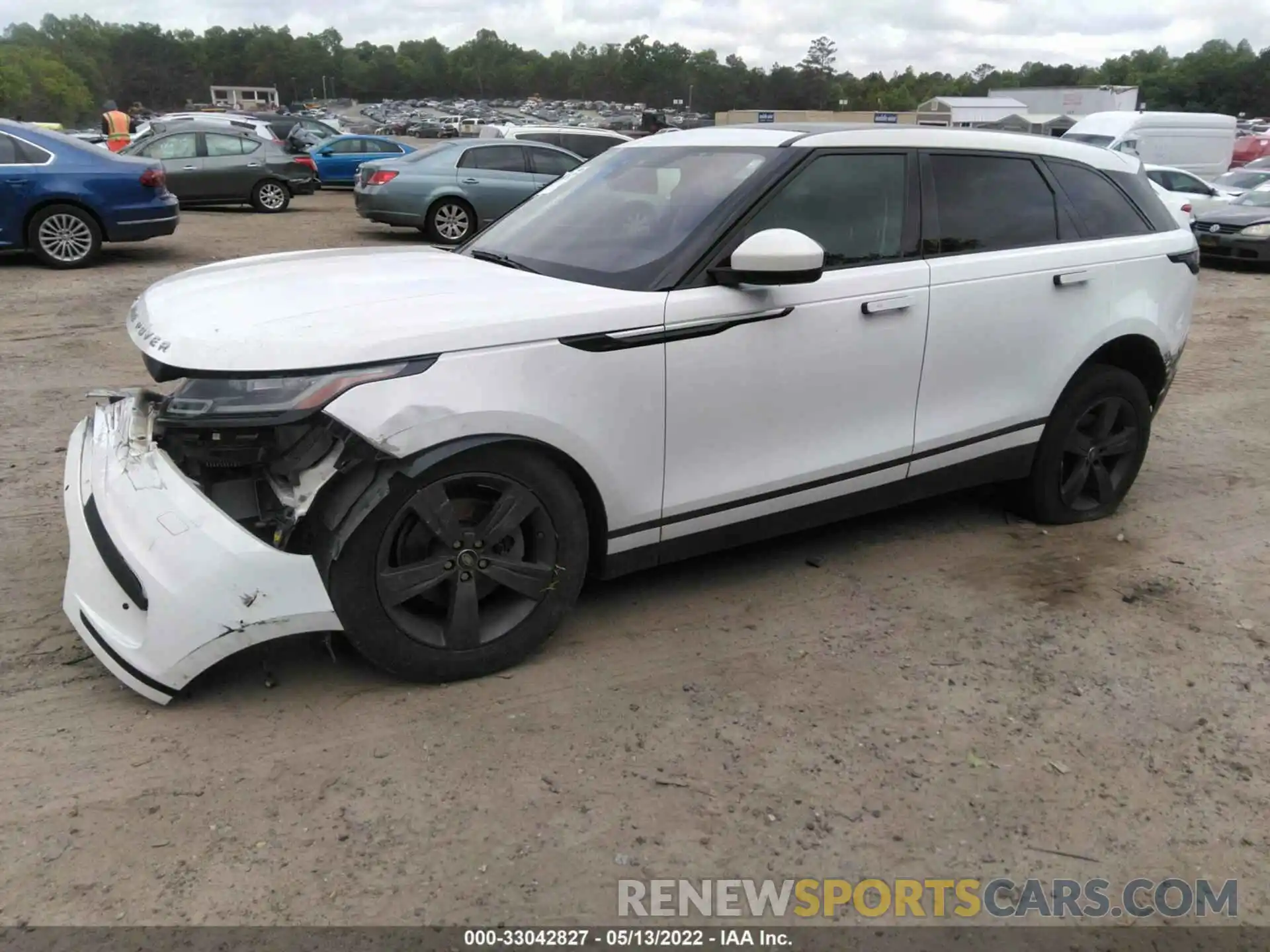 2 Photograph of a damaged car SALYB2EX6LA254348 LAND ROVER RANGE ROVER VELAR 2020