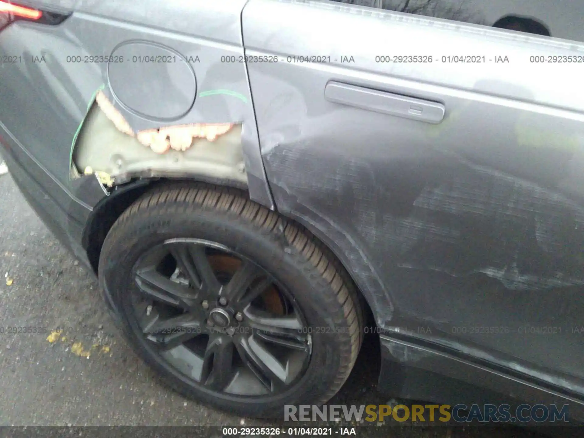 6 Photograph of a damaged car SALYB2EX6LA277550 LAND ROVER RANGE ROVER VELAR 2020
