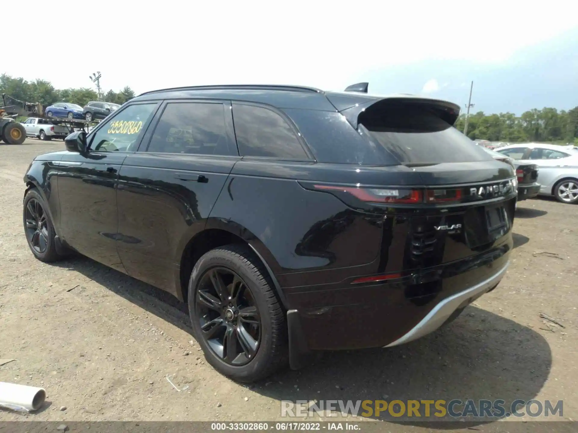 3 Photograph of a damaged car SALYB2EX6LA287270 LAND ROVER RANGE ROVER VELAR 2020