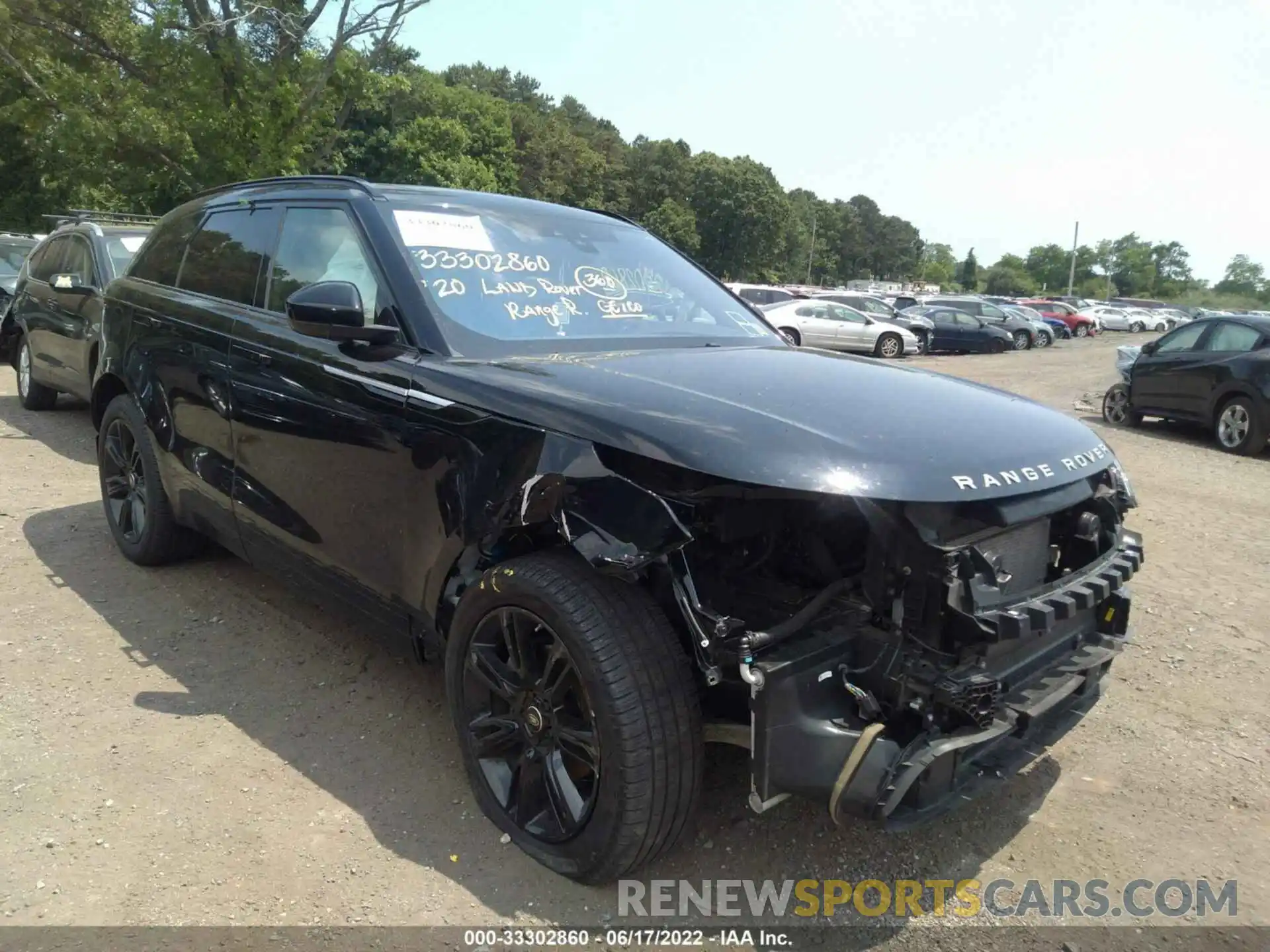 6 Photograph of a damaged car SALYB2EX6LA287270 LAND ROVER RANGE ROVER VELAR 2020