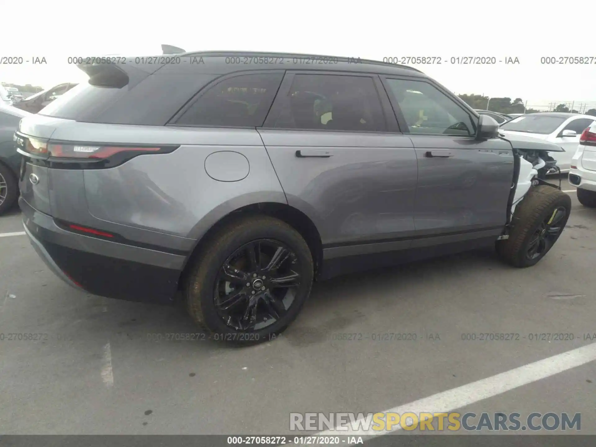 4 Фотография поврежденного автомобиля SALYB2EX7LA246565 LAND ROVER RANGE ROVER VELAR 2020