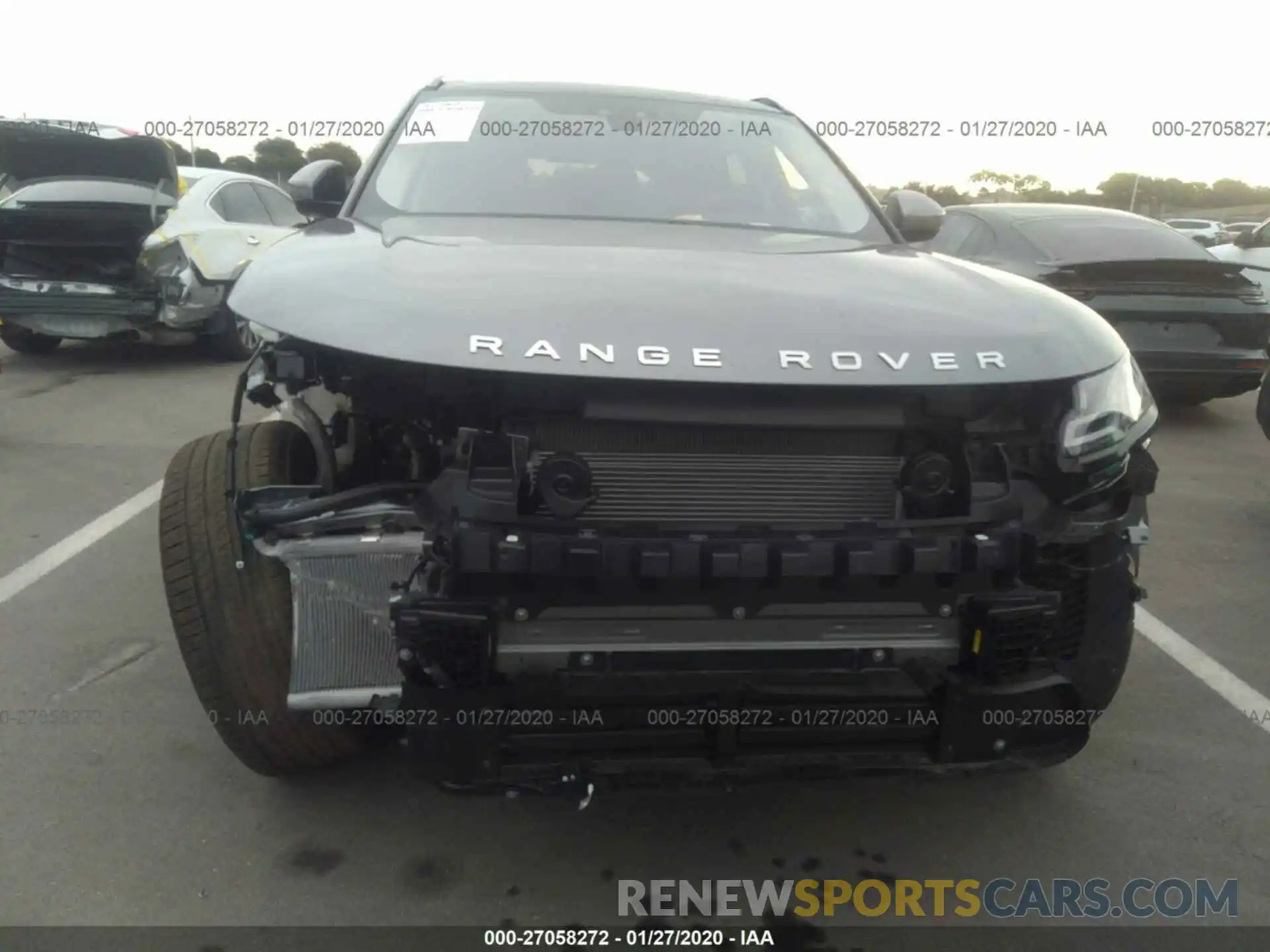 6 Photograph of a damaged car SALYB2EX7LA246565 LAND ROVER RANGE ROVER VELAR 2020