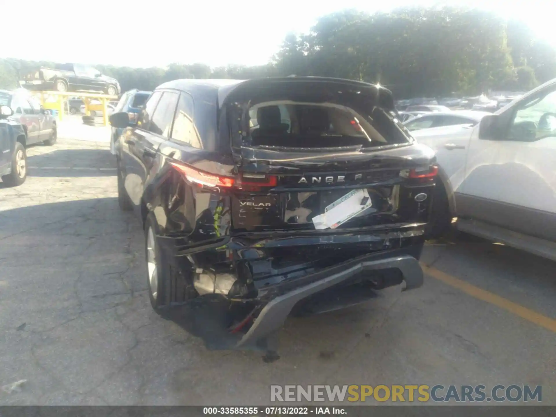 3 Photograph of a damaged car SALYB2EX7LA249644 LAND ROVER RANGE ROVER VELAR 2020