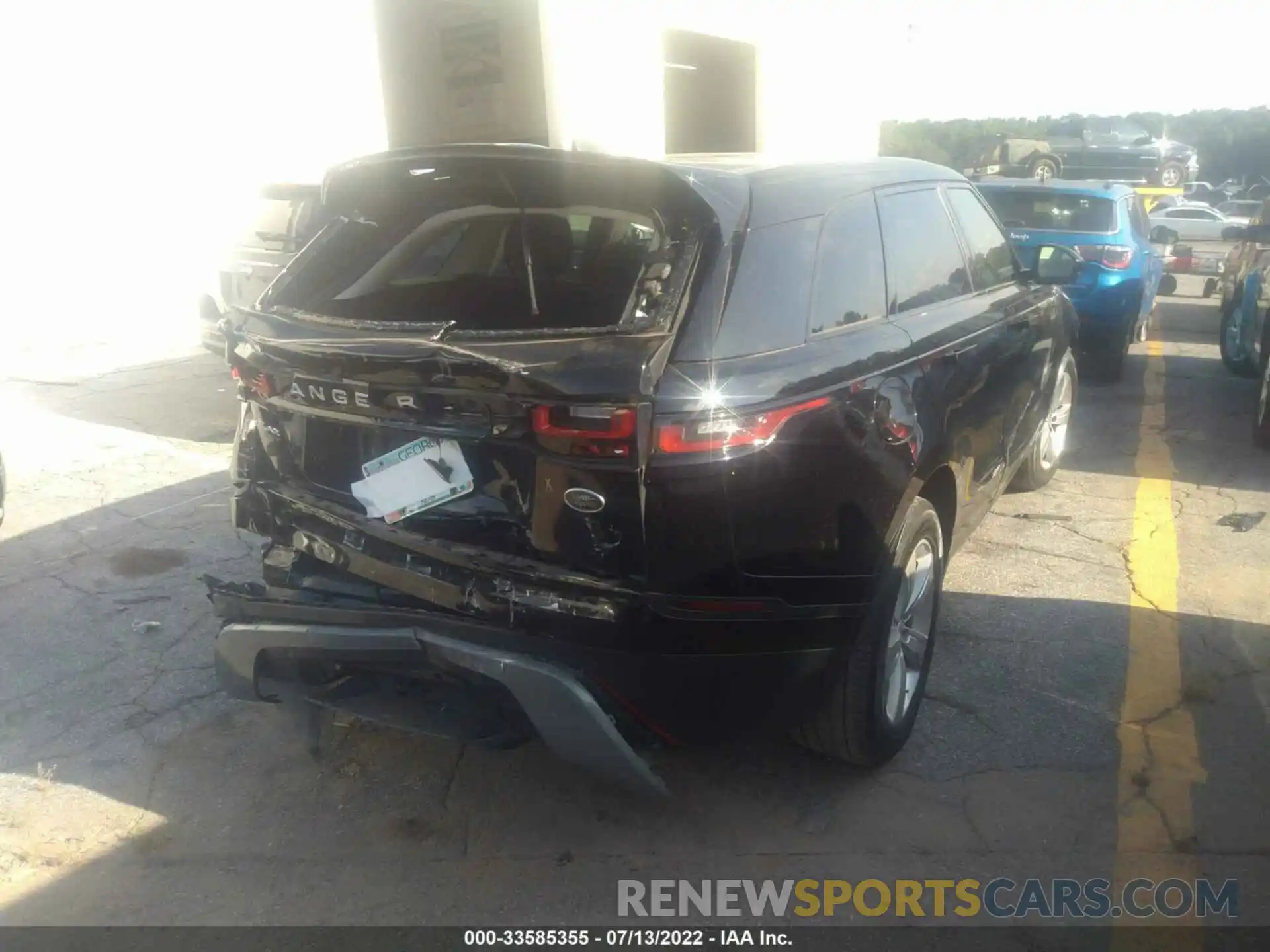 4 Photograph of a damaged car SALYB2EX7LA249644 LAND ROVER RANGE ROVER VELAR 2020