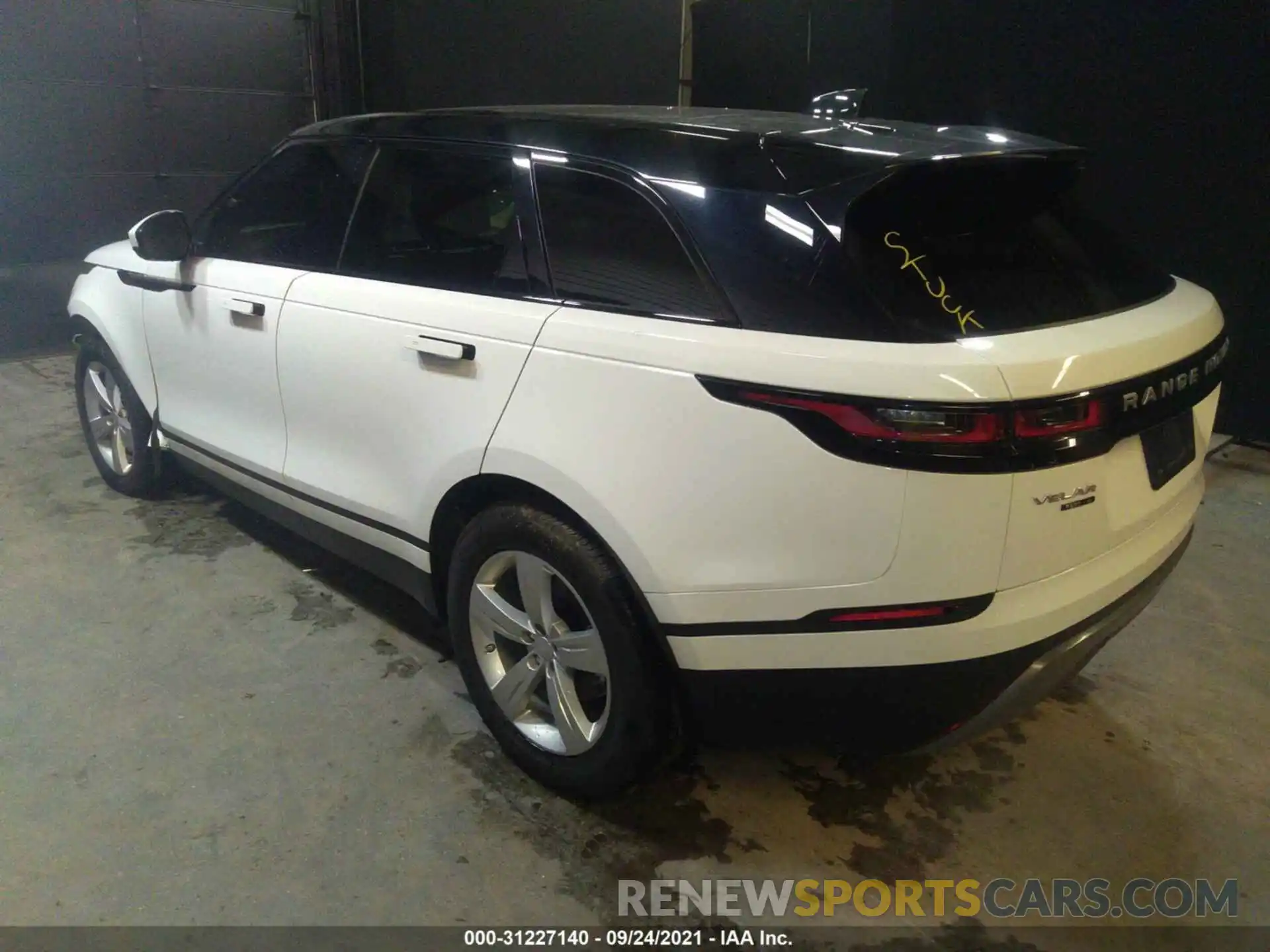 3 Photograph of a damaged car SALYB2EX7LA249725 LAND ROVER RANGE ROVER VELAR 2020