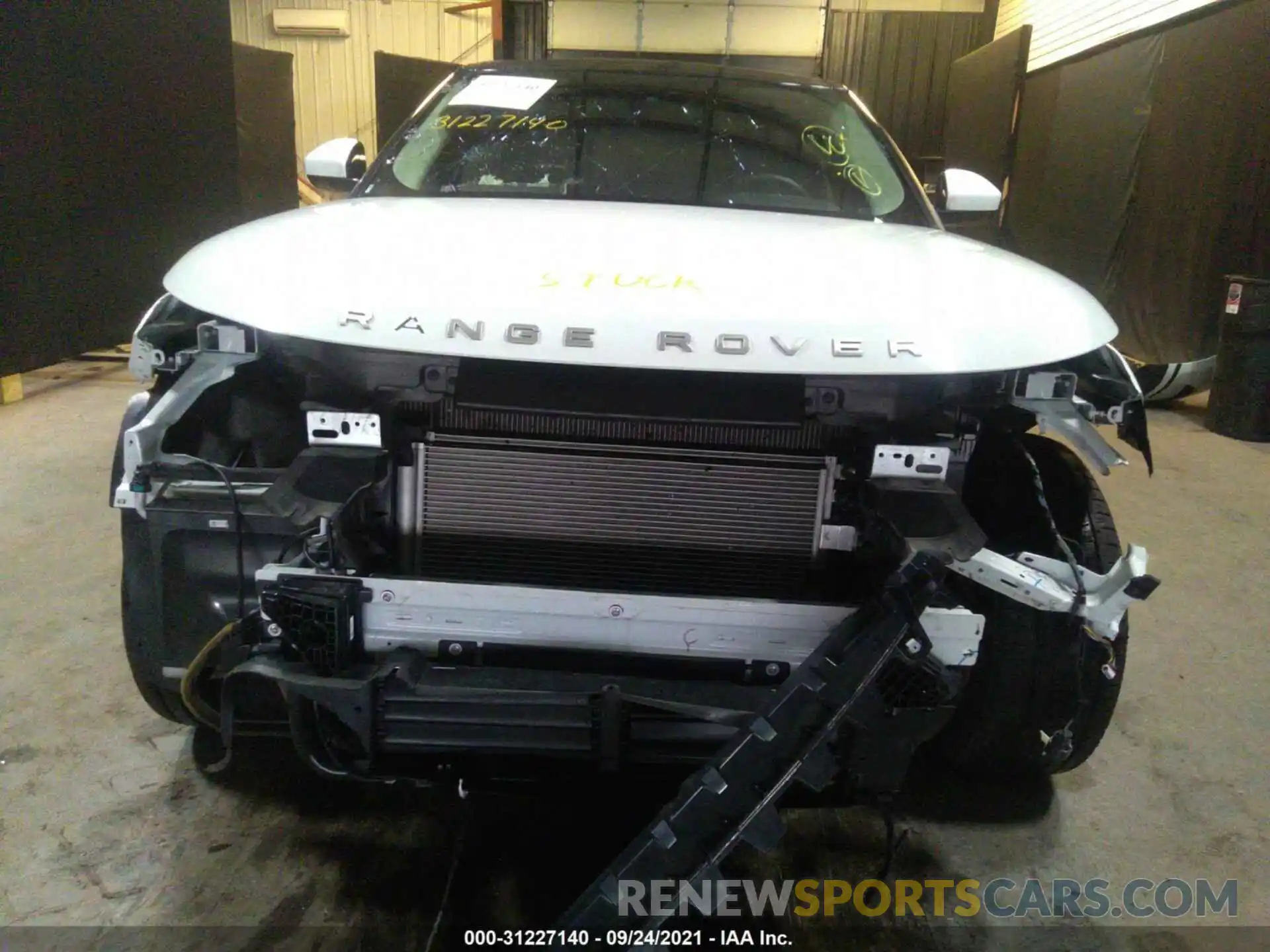 6 Photograph of a damaged car SALYB2EX7LA249725 LAND ROVER RANGE ROVER VELAR 2020