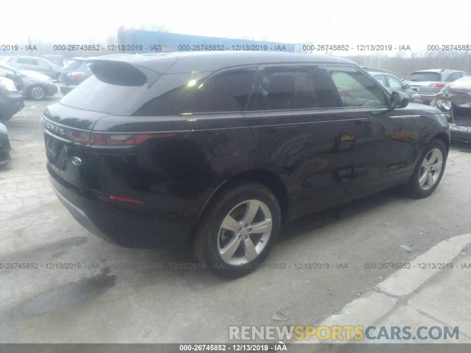 4 Photograph of a damaged car SALYB2EX7LA252544 LAND ROVER RANGE ROVER VELAR 2020