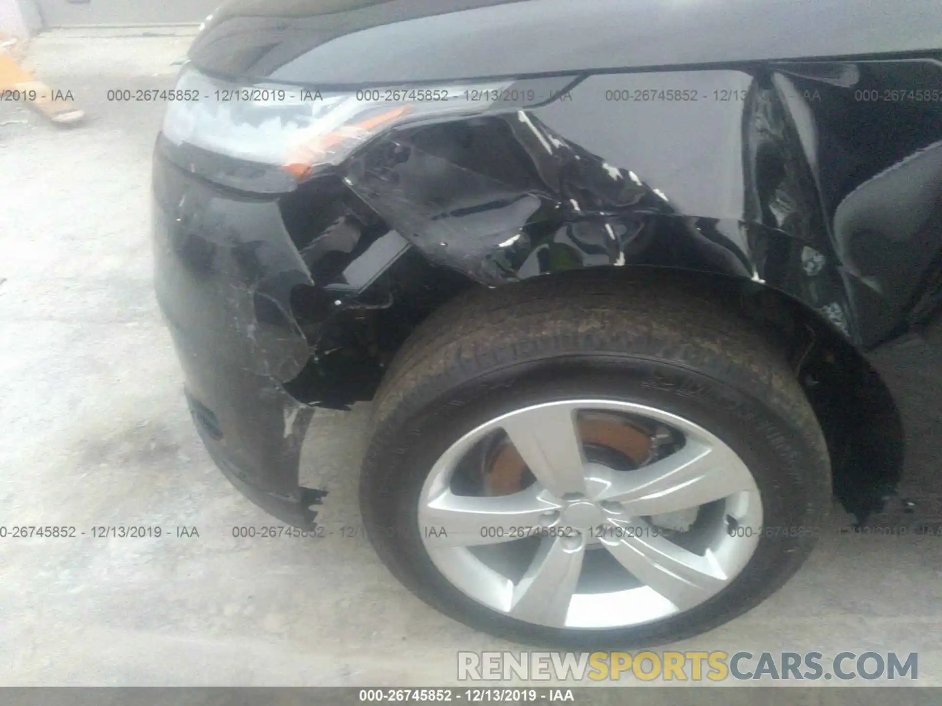 6 Photograph of a damaged car SALYB2EX7LA252544 LAND ROVER RANGE ROVER VELAR 2020