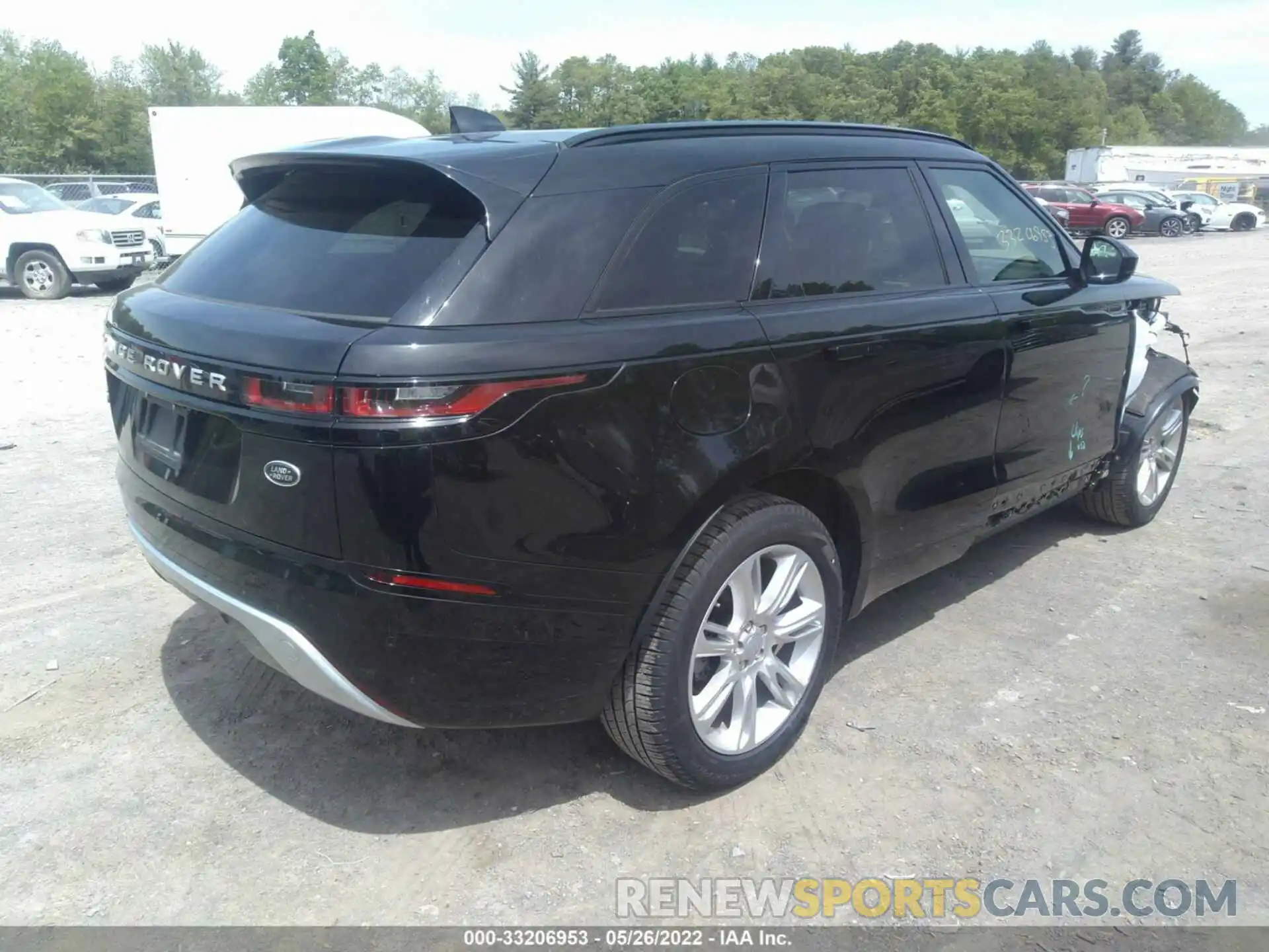 4 Photograph of a damaged car SALYB2EX7LA294096 LAND ROVER RANGE ROVER VELAR 2020