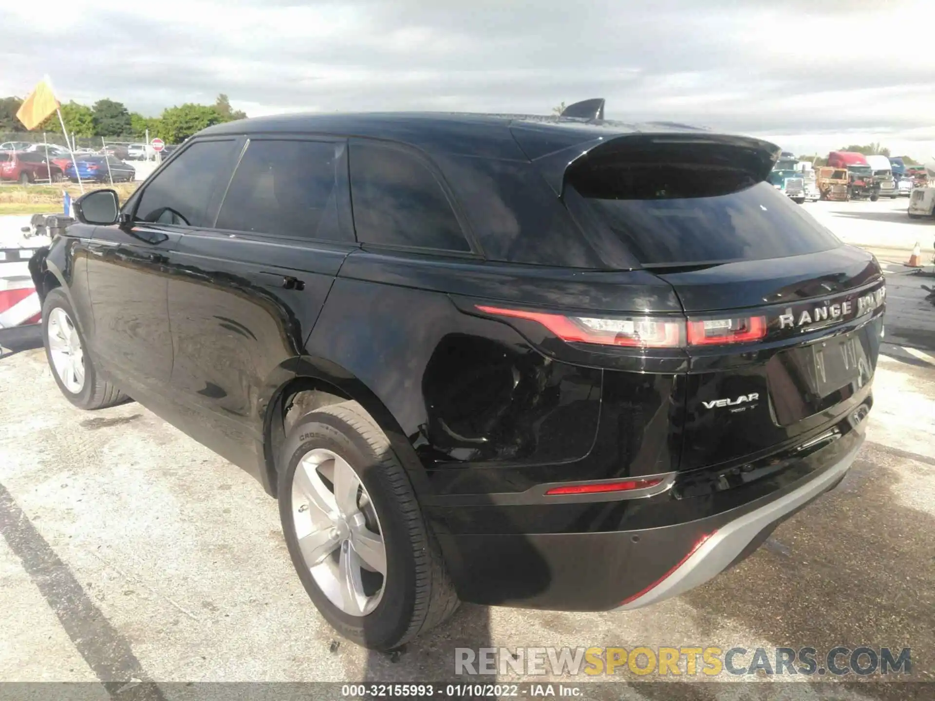 3 Photograph of a damaged car SALYB2EX8LA248468 LAND ROVER RANGE ROVER VELAR 2020