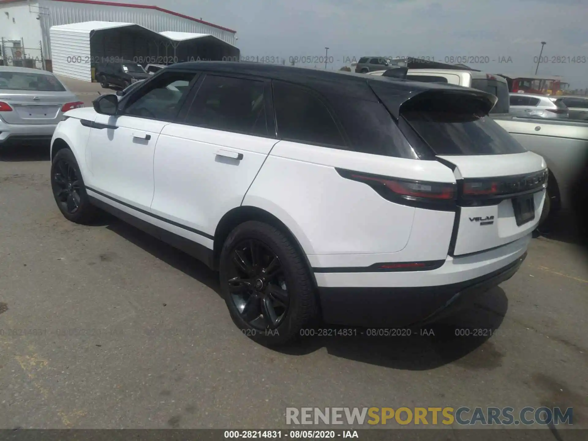 3 Фотография поврежденного автомобиля SALYB2EX8LA254660 LAND ROVER RANGE ROVER VELAR 2020