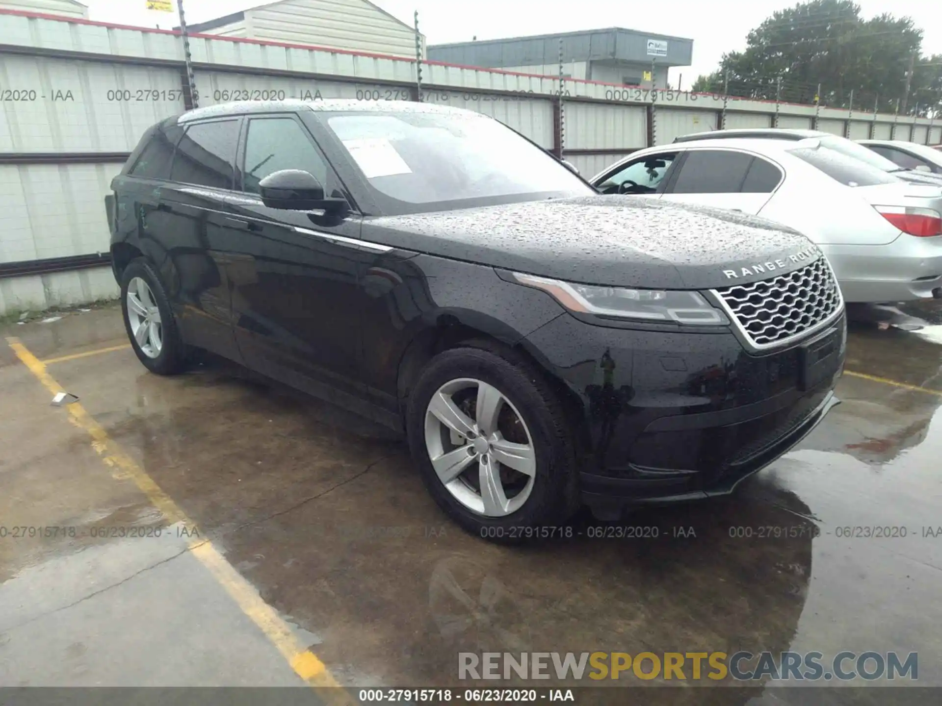 1 Photograph of a damaged car SALYB2EX8LA255789 LAND ROVER RANGE ROVER VELAR 2020