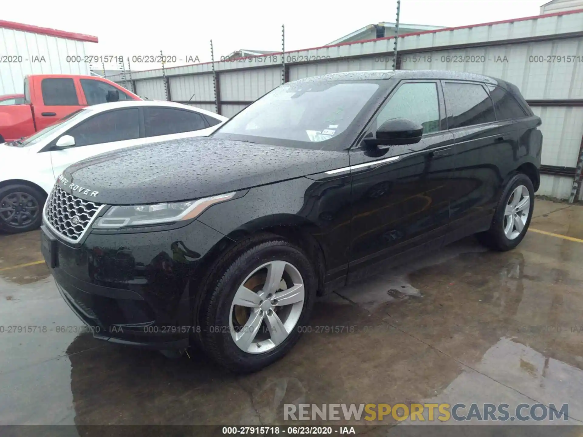 2 Photograph of a damaged car SALYB2EX8LA255789 LAND ROVER RANGE ROVER VELAR 2020