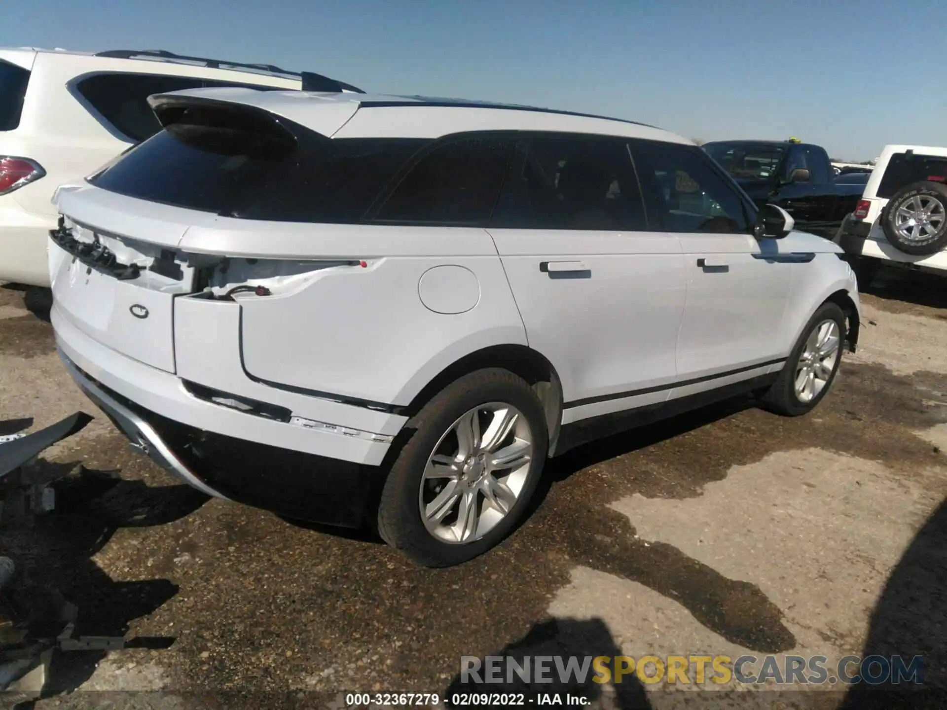 4 Фотография поврежденного автомобиля SALYB2EX8LA266355 LAND ROVER RANGE ROVER VELAR 2020