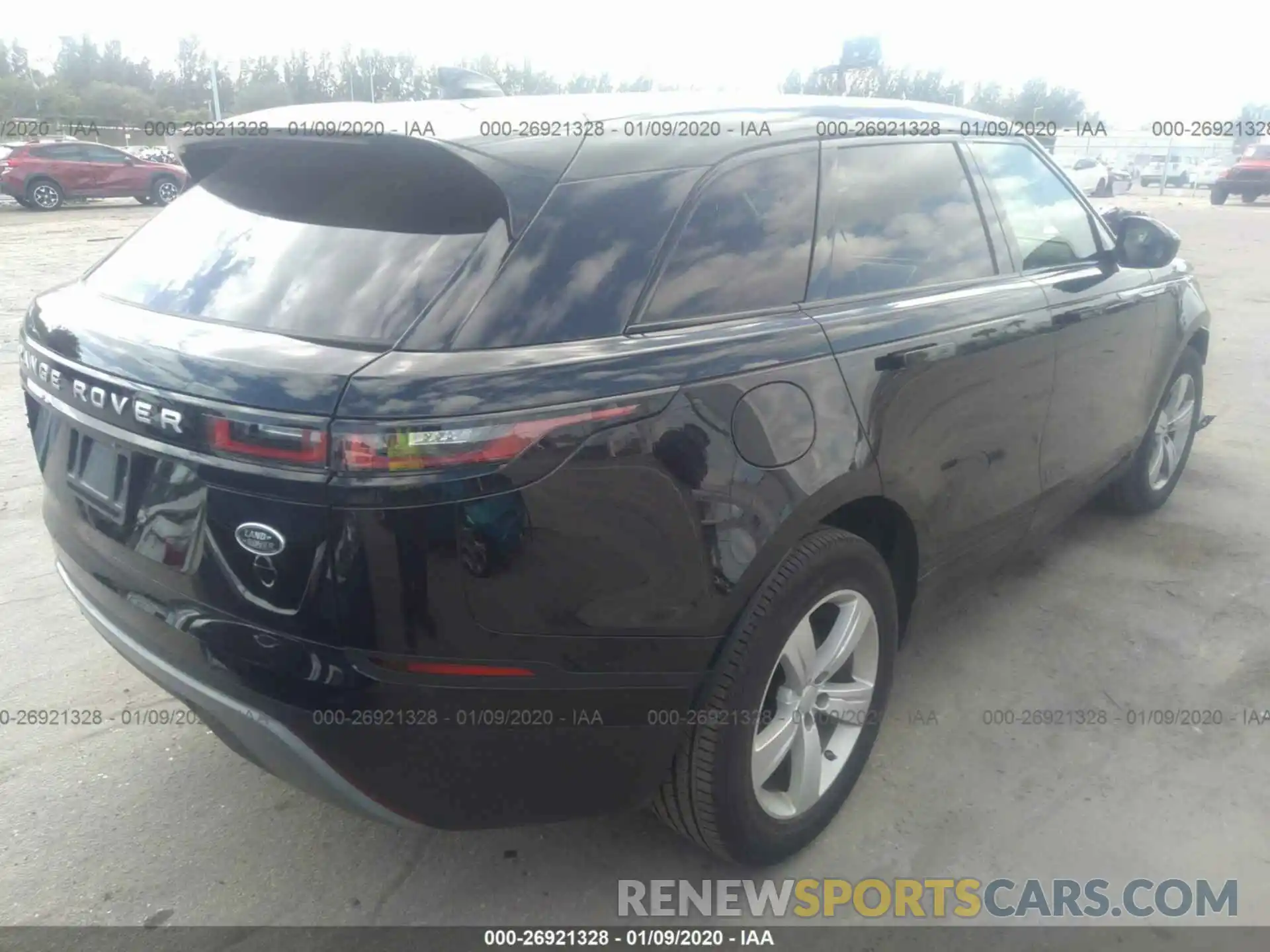 4 Photograph of a damaged car SALYB2EX9LA248558 LAND ROVER RANGE ROVER VELAR 2020