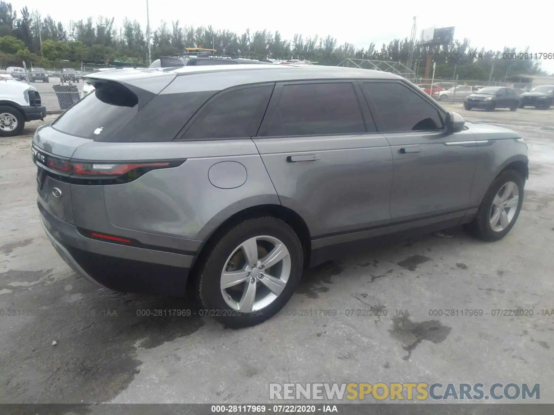 4 Фотография поврежденного автомобиля SALYB2EX9LA252075 LAND ROVER RANGE ROVER VELAR 2020