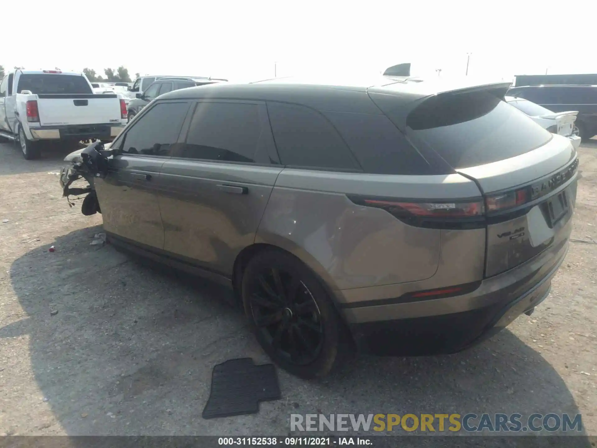 3 Photograph of a damaged car SALYB2EXXLA238766 LAND ROVER RANGE ROVER VELAR 2020