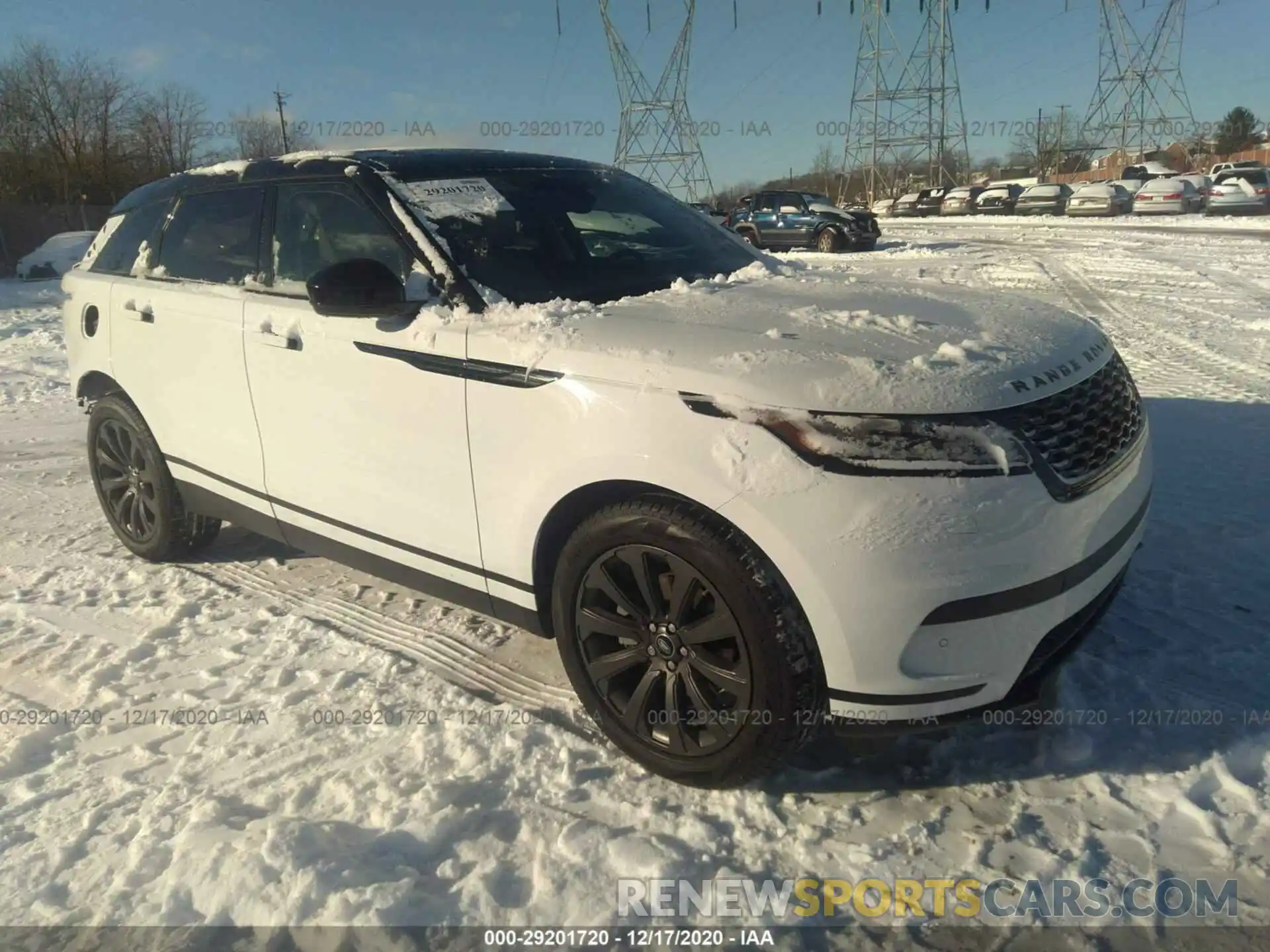 1 Photograph of a damaged car SALYB2EXXLA241652 LAND ROVER RANGE ROVER VELAR 2020