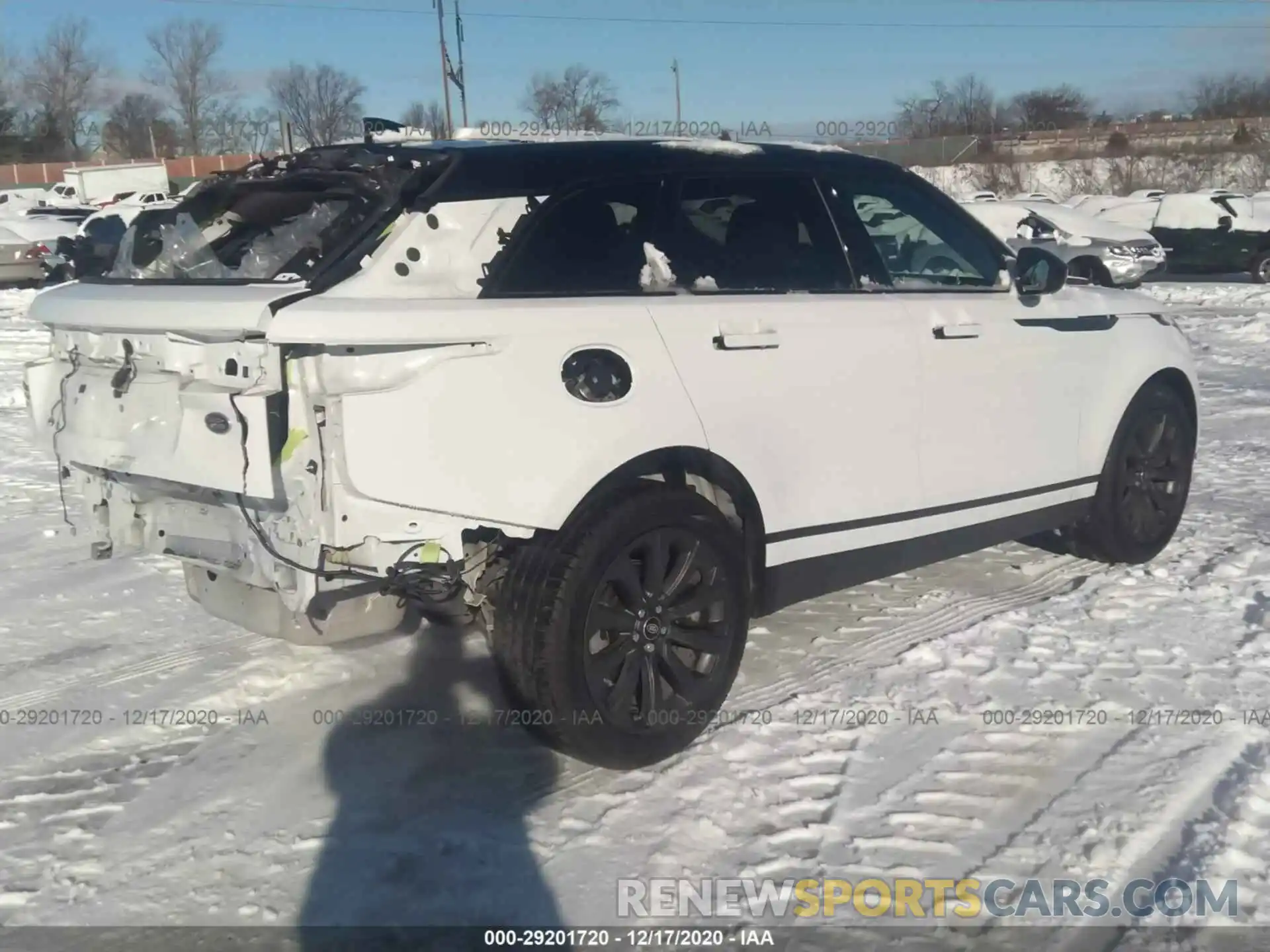 4 Photograph of a damaged car SALYB2EXXLA241652 LAND ROVER RANGE ROVER VELAR 2020