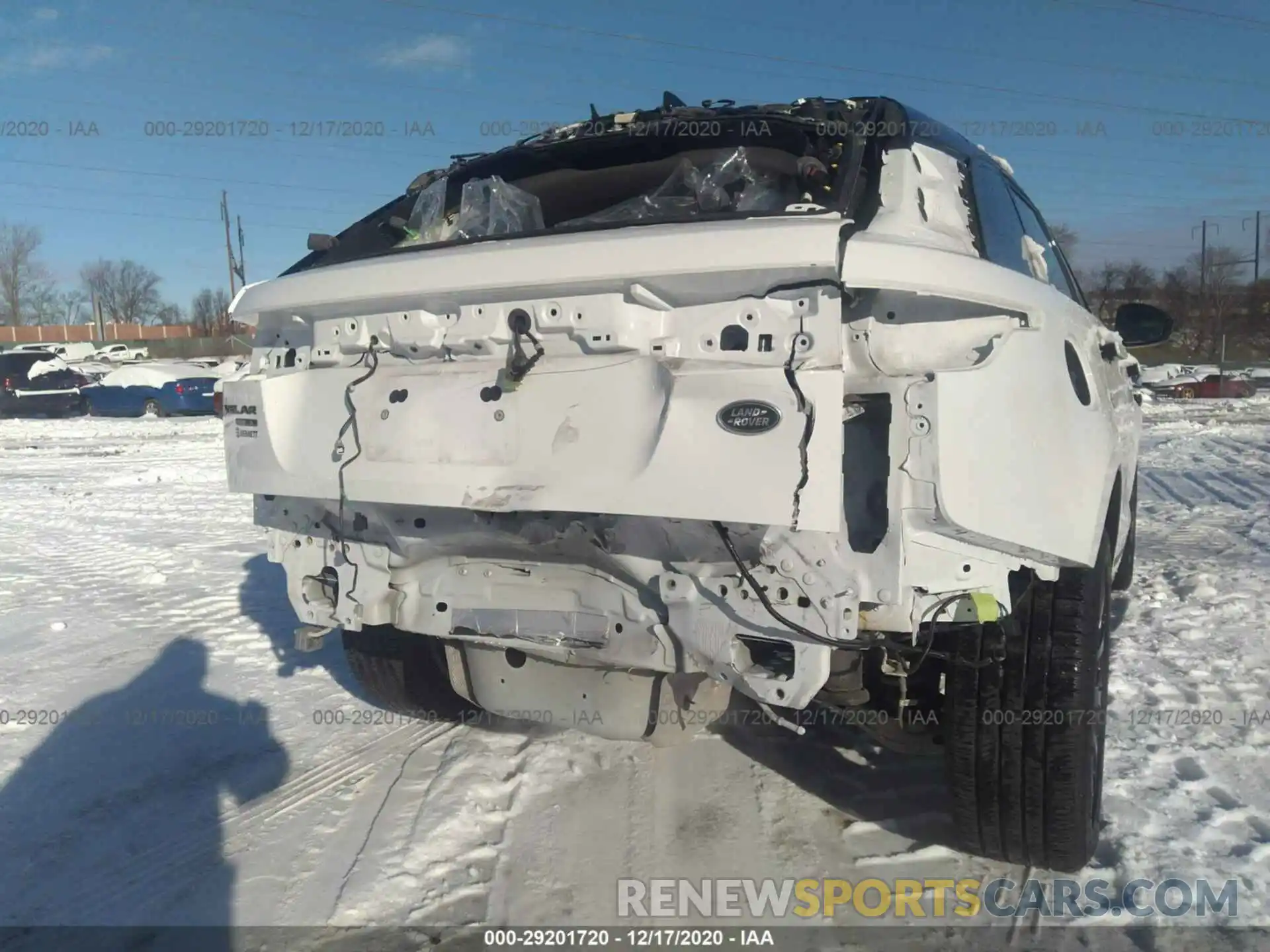 6 Photograph of a damaged car SALYB2EXXLA241652 LAND ROVER RANGE ROVER VELAR 2020