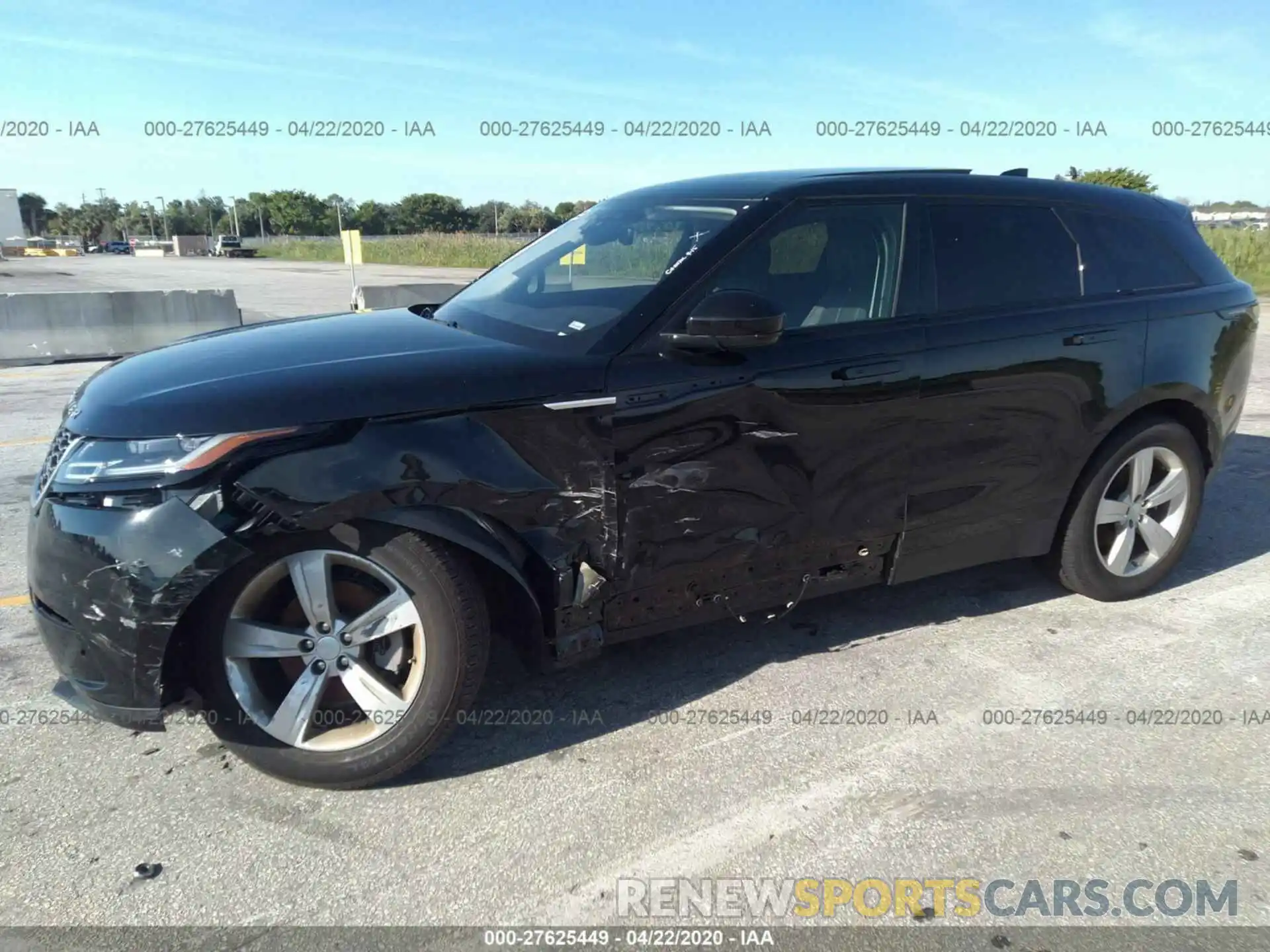 6 Photograph of a damaged car SALYB2EXXLA248651 LAND ROVER RANGE ROVER VELAR 2020