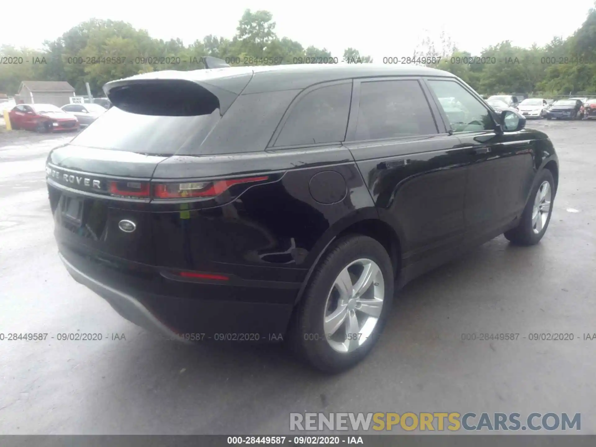 4 Photograph of a damaged car SALYB2EXXLA249850 LAND ROVER RANGE ROVER VELAR 2020