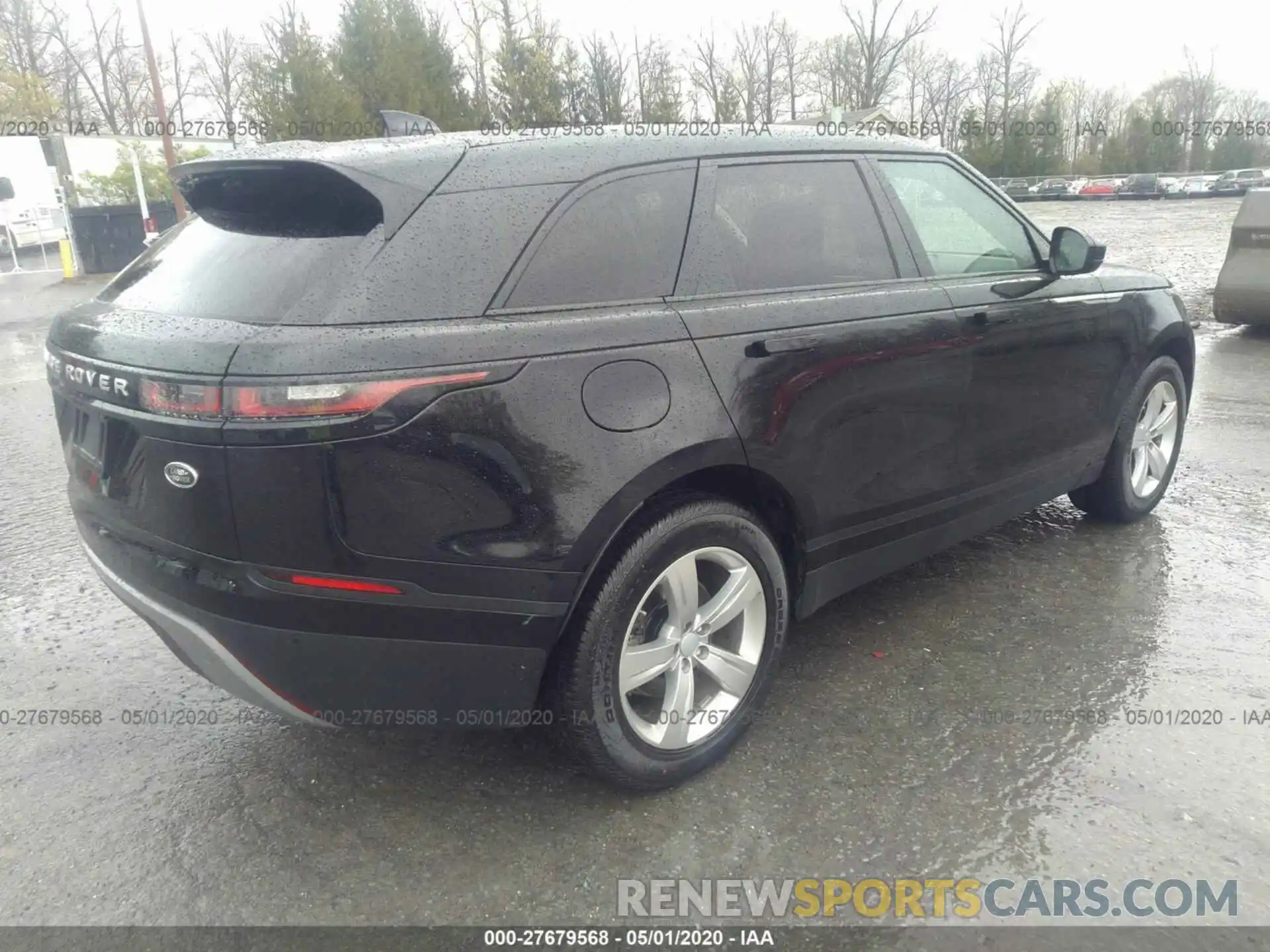 4 Photograph of a damaged car SALYB2EXXLA252926 LAND ROVER RANGE ROVER VELAR 2020