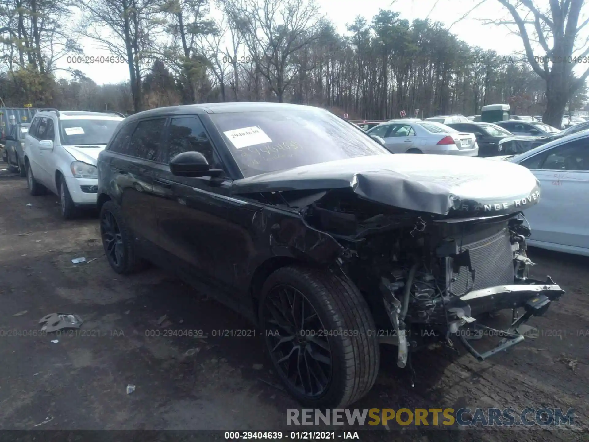 1 Photograph of a damaged car SALYB2EXXLA255678 LAND ROVER RANGE ROVER VELAR 2020