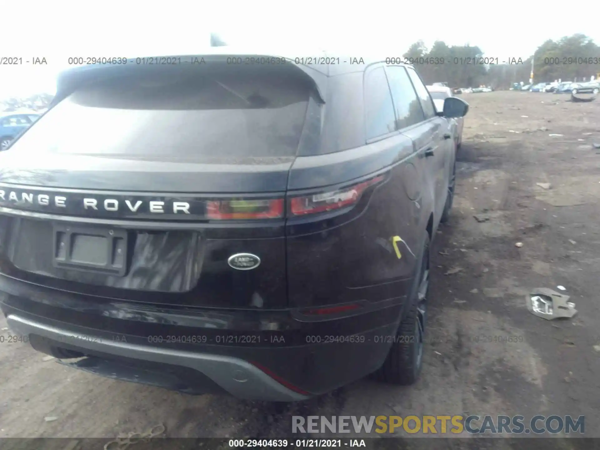 4 Photograph of a damaged car SALYB2EXXLA255678 LAND ROVER RANGE ROVER VELAR 2020