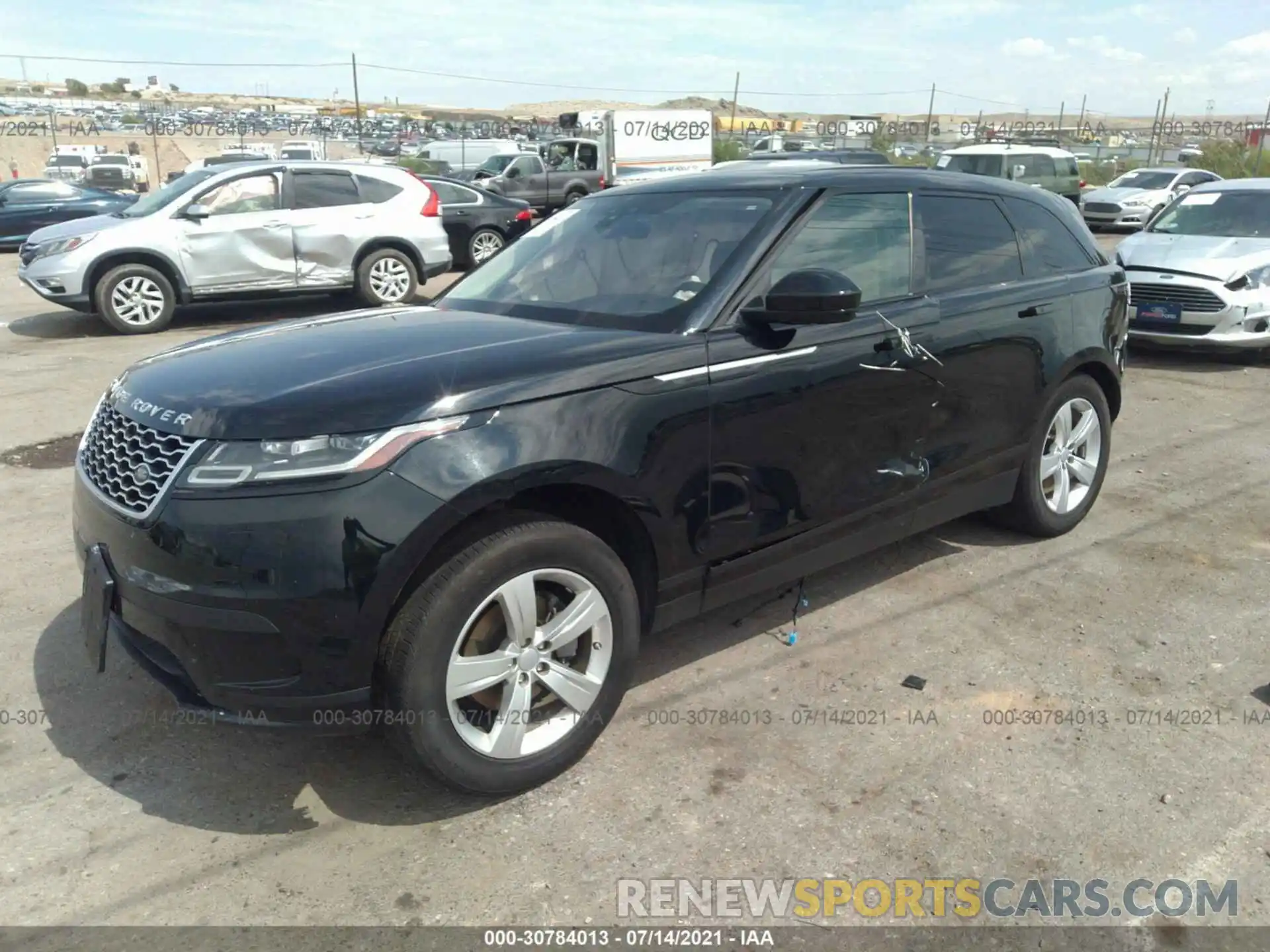 2 Photograph of a damaged car SALYB2EXXLA258063 LAND ROVER RANGE ROVER VELAR 2020