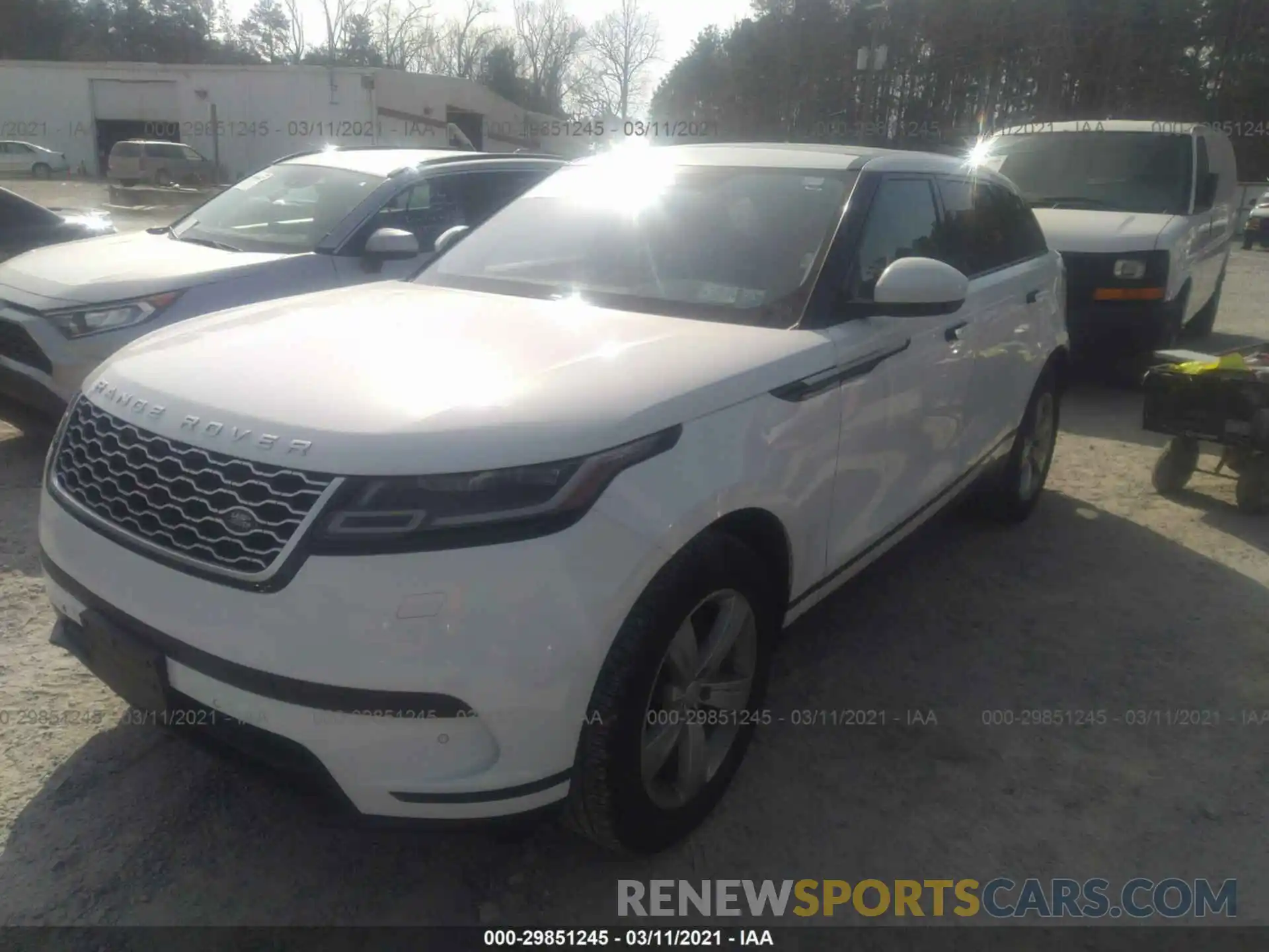 2 Photograph of a damaged car SALYB2EXXLA258418 LAND ROVER RANGE ROVER VELAR 2020