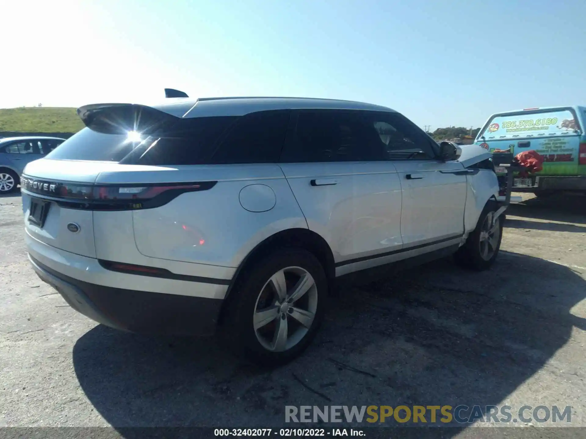 4 Фотография поврежденного автомобиля SALYB2FV5LA268612 LAND ROVER RANGE ROVER VELAR 2020