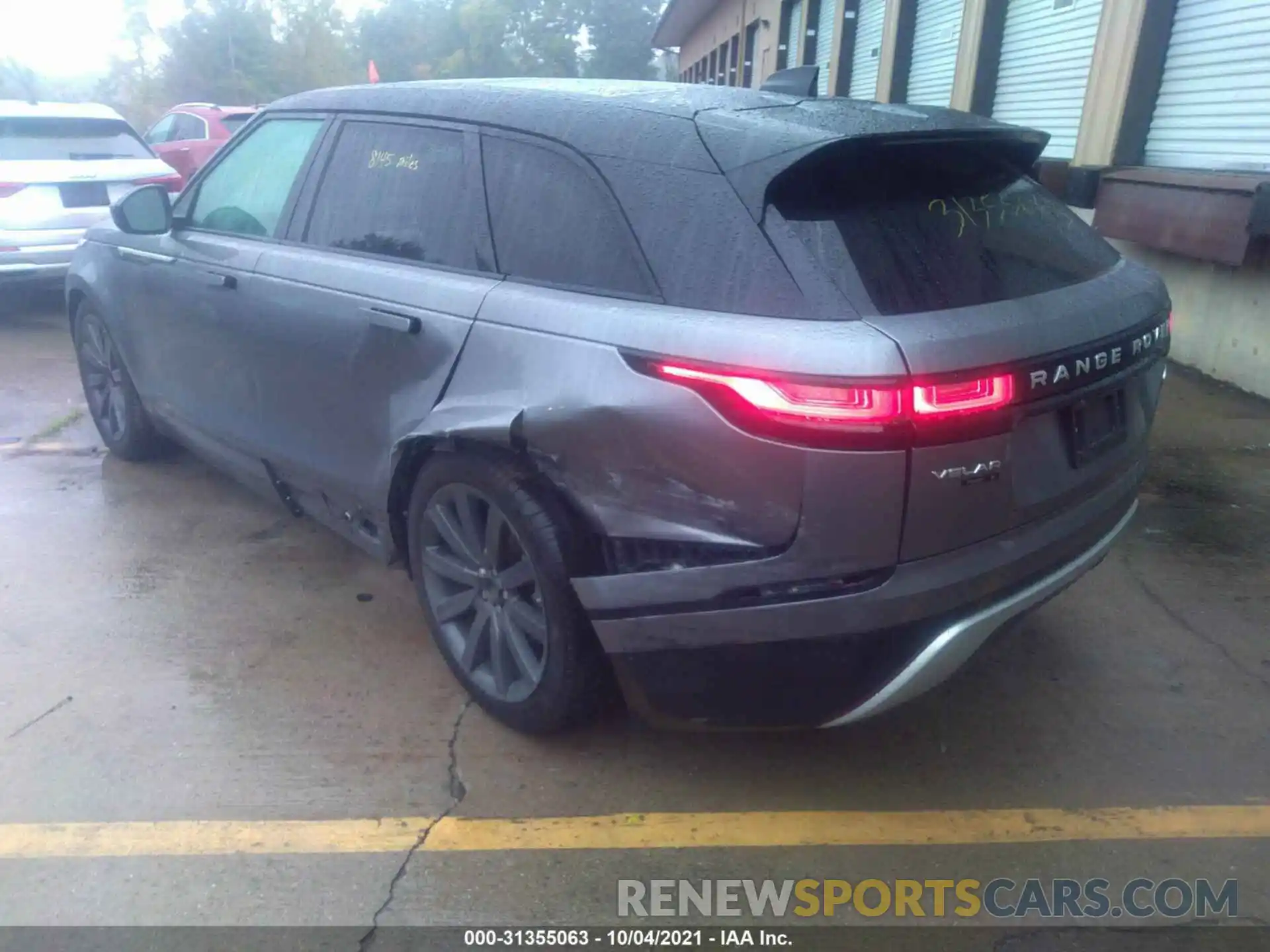 3 Photograph of a damaged car SALYB2FV7LA256672 LAND ROVER RANGE ROVER VELAR 2020