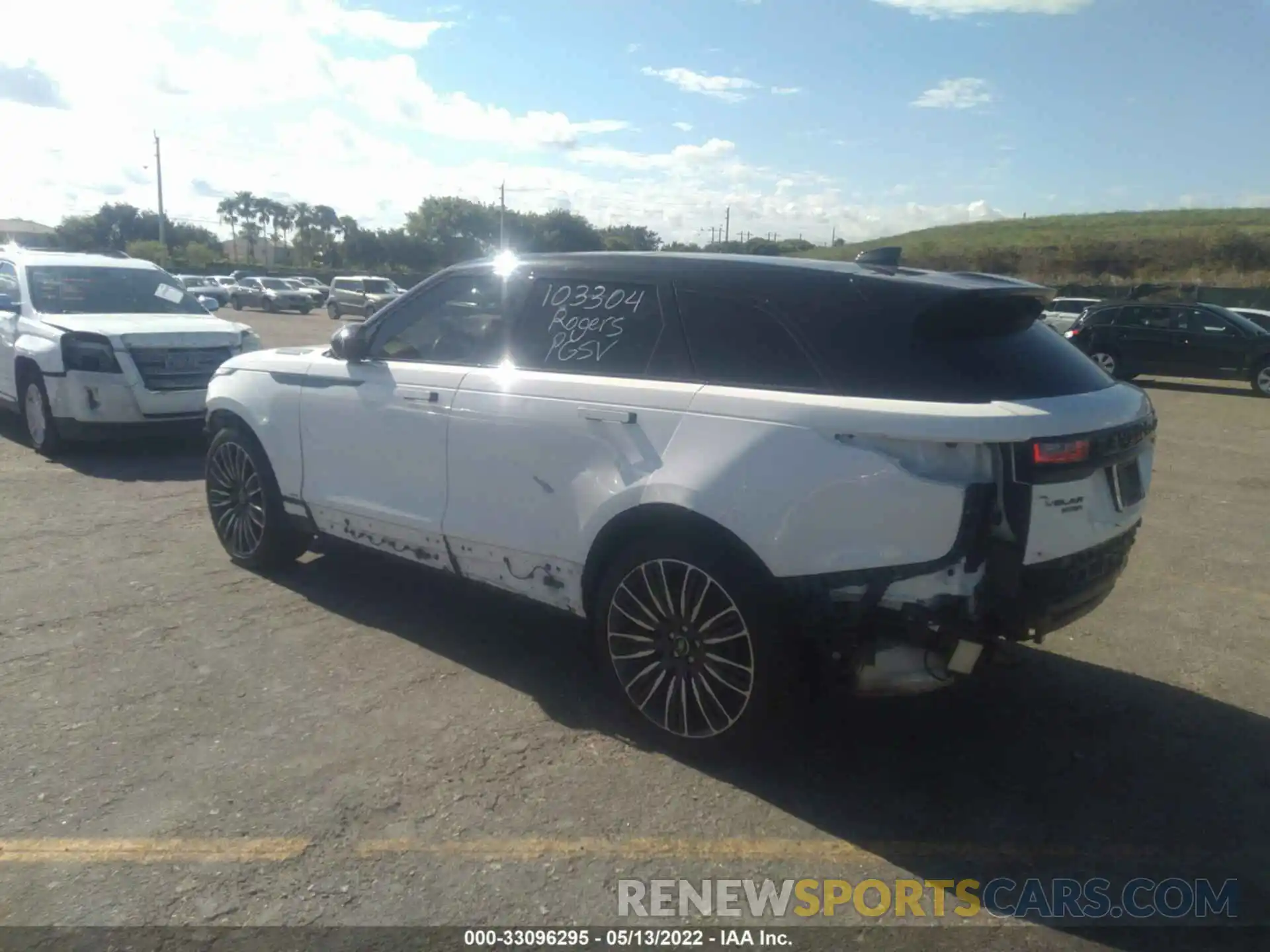 3 Фотография поврежденного автомобиля SALYK2EX0LA250571 LAND ROVER RANGE ROVER VELAR 2020