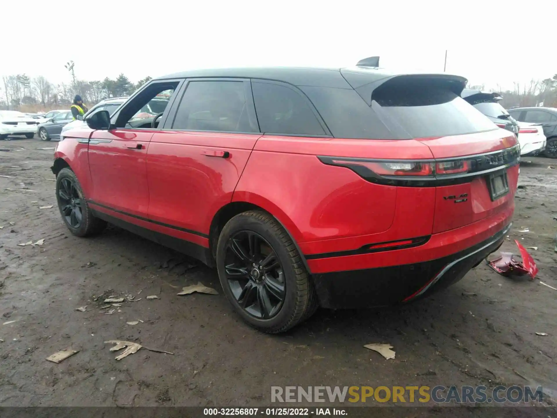 3 Фотография поврежденного автомобиля SALYK2EX0LA252174 LAND ROVER RANGE ROVER VELAR 2020