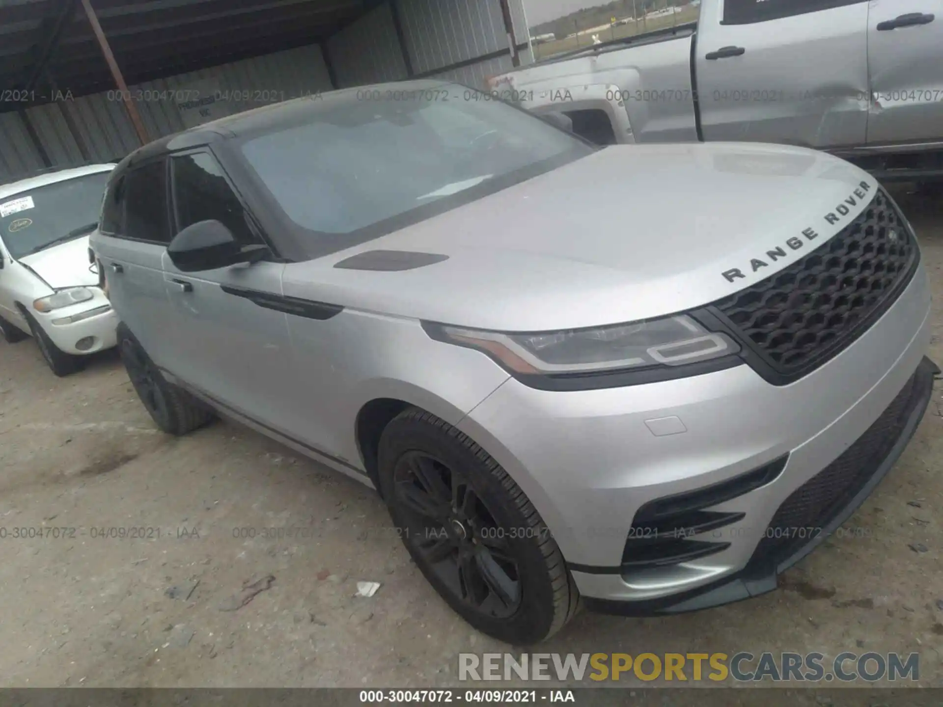 1 Фотография поврежденного автомобиля SALYK2EX0LA259531 LAND ROVER RANGE ROVER VELAR 2020