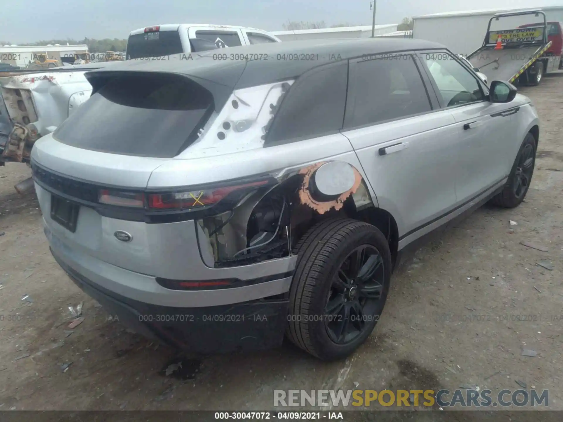 4 Фотография поврежденного автомобиля SALYK2EX0LA259531 LAND ROVER RANGE ROVER VELAR 2020