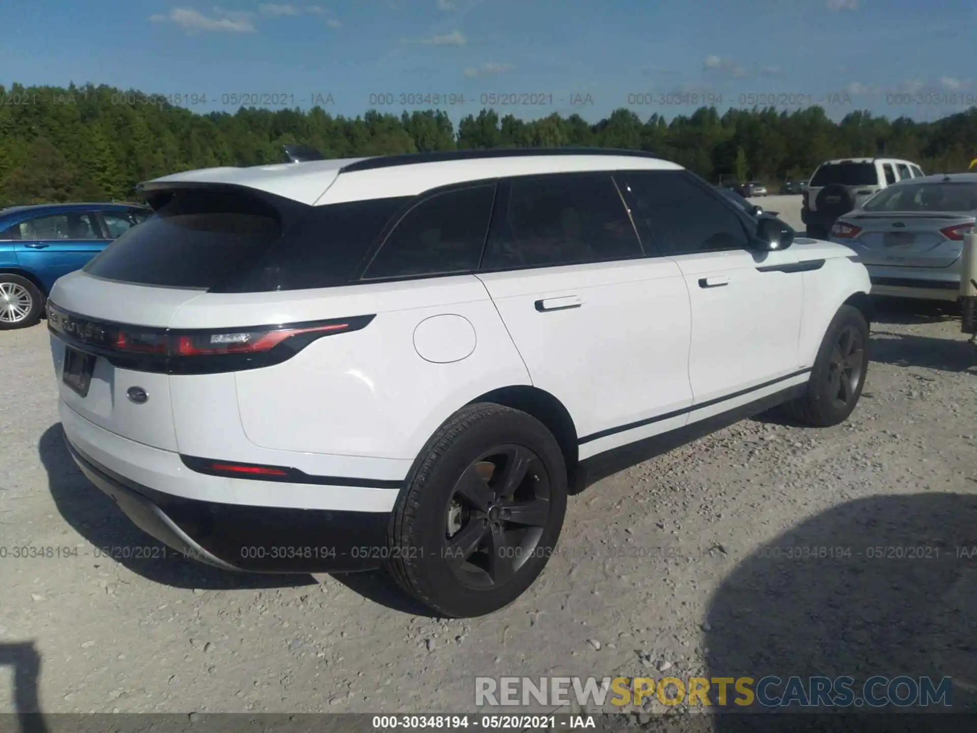 4 Photograph of a damaged car SALYK2EX0LA265667 LAND ROVER RANGE ROVER VELAR 2020